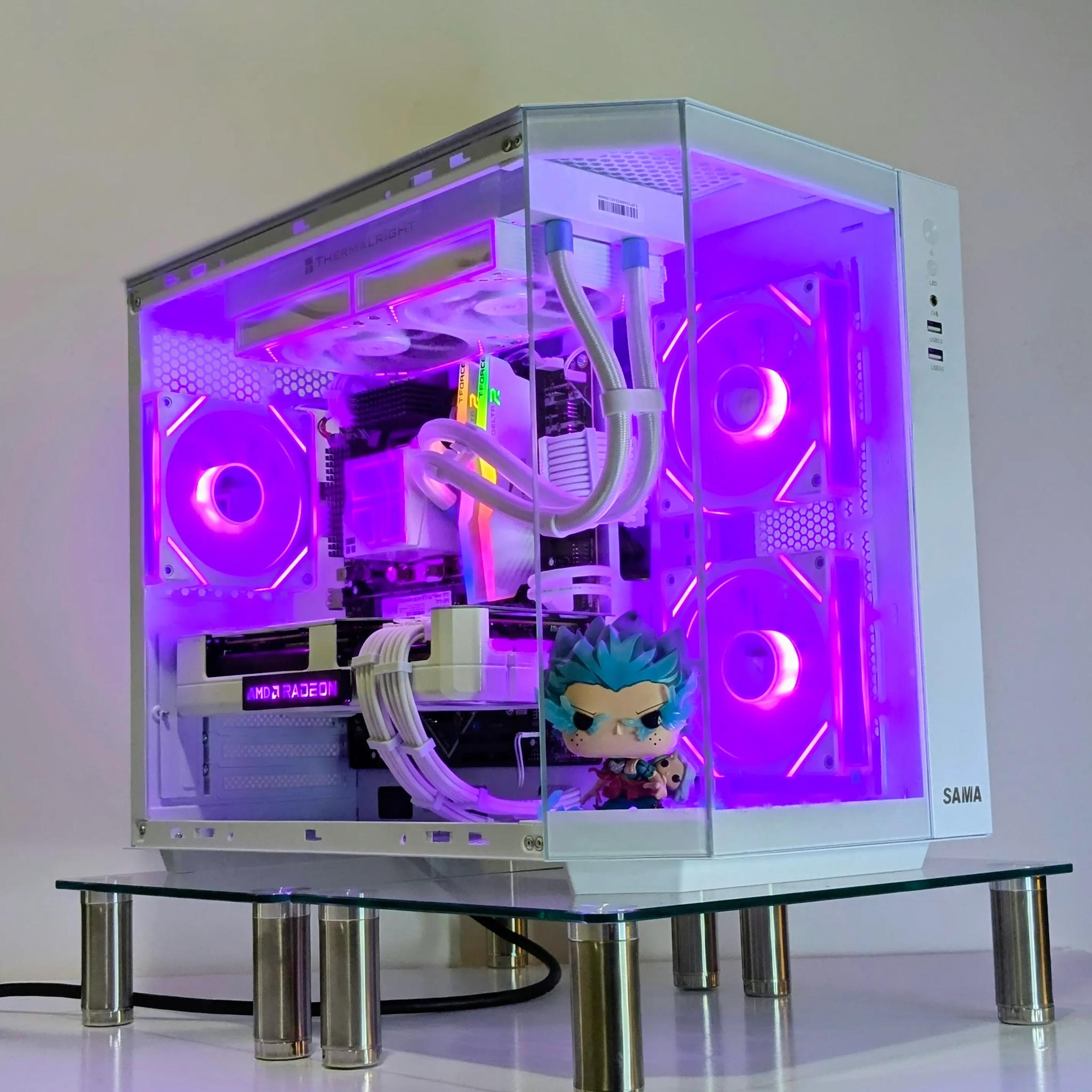 🧊⚡️Infinite Deku 2.0🤍RX 7900GRE🤍I5-12600K🤍Z690(OC*)🤍32GB TFORCE RAM🤍1TB NVMe SSD🤍Windows 11 Pro