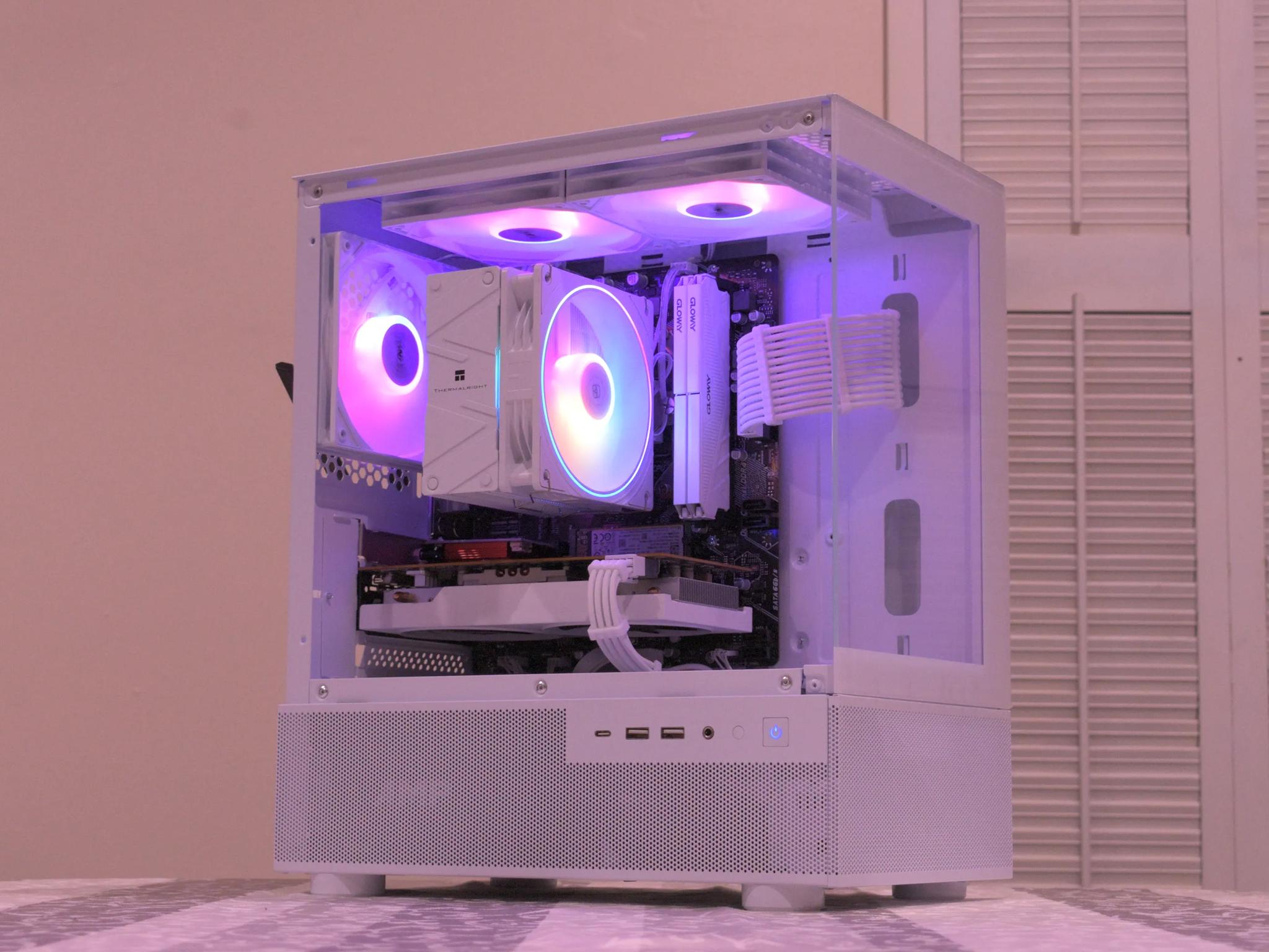 1080p Beast | Ryzen 5 3600 | RX 6600 8GB | 32GB DDR4 | 1TB nVME SSD | 1080p White RGB Gaming PC