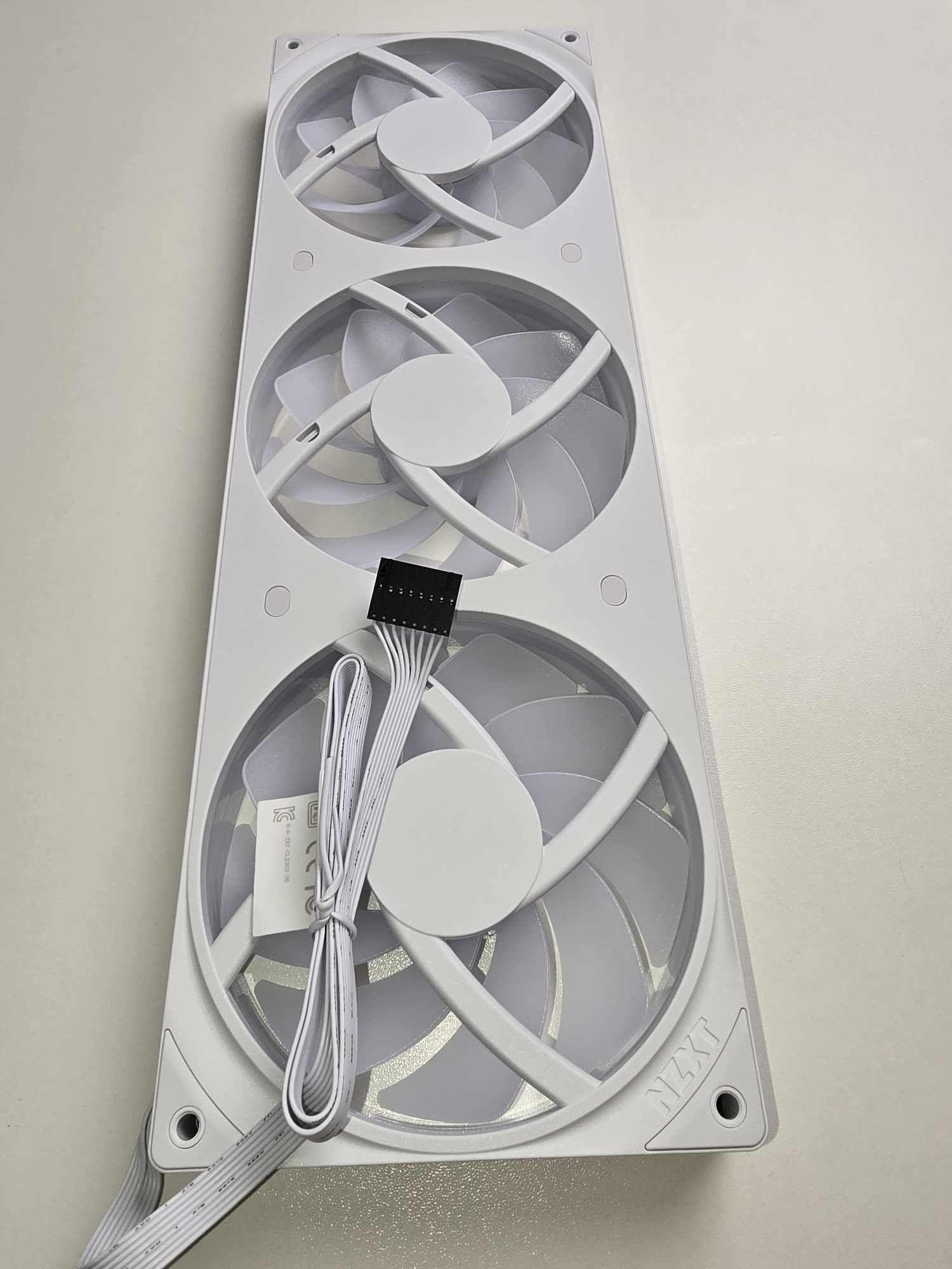 NZXT F360 RGB Core 360mm Single-Frame Fan Unit with 3 x 120mm RGB Fans
