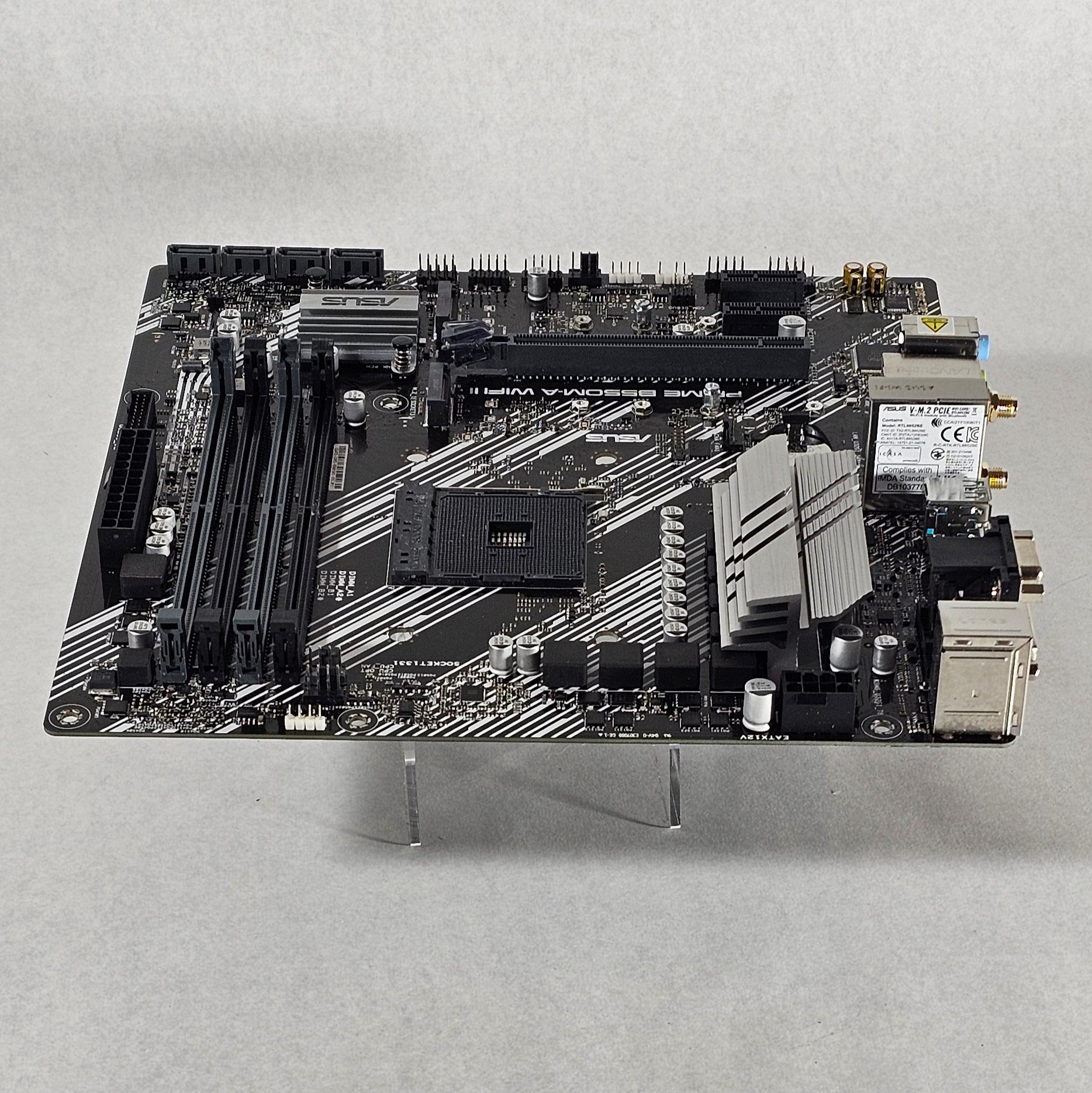 ASUS PRIME B550M-A WIFI II AMD AM4 DDR4 mATX Motherboard