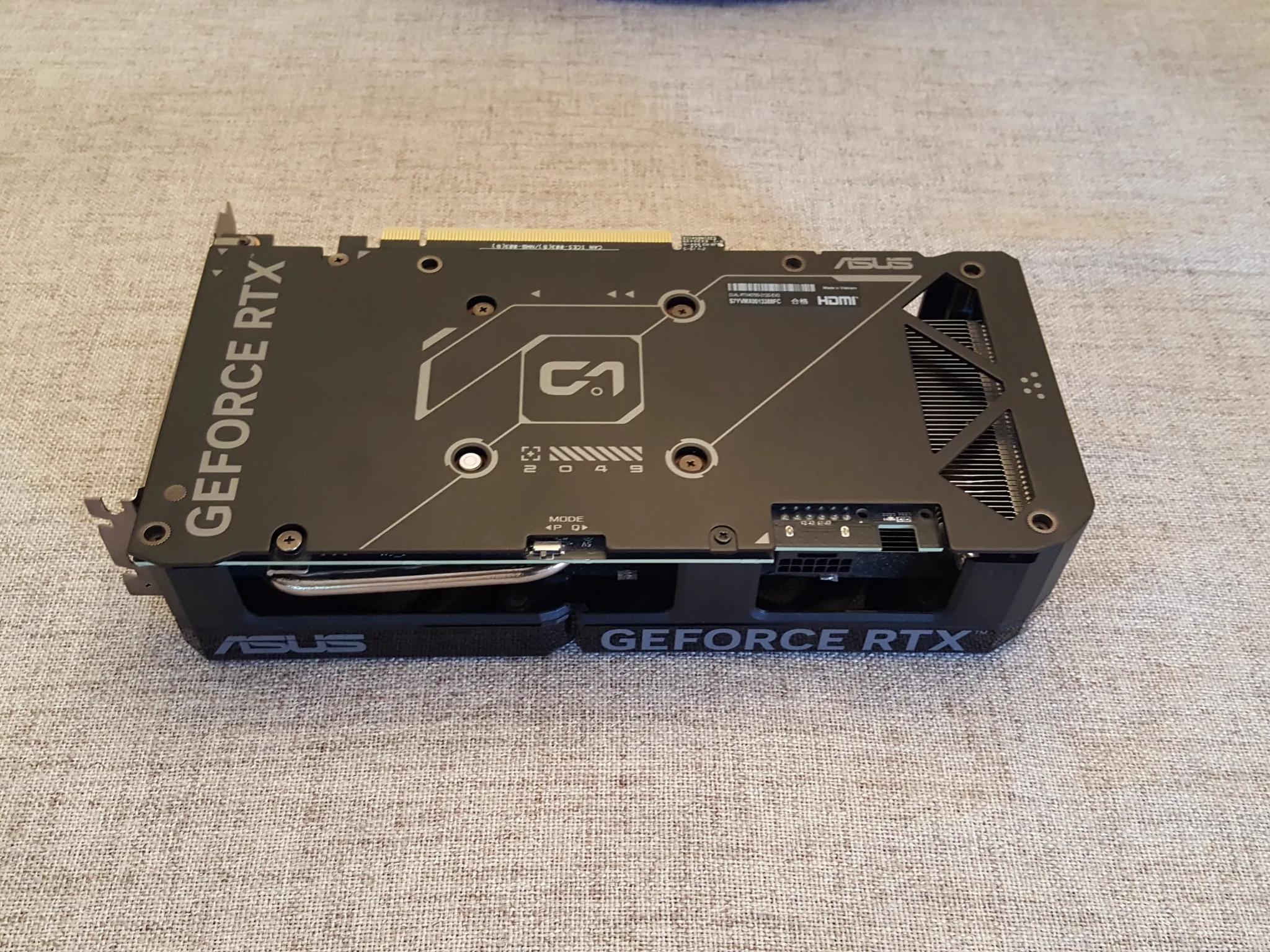 Nvidia Geforce 4070 SUPER 12GB ASUS DUAL EVO OC