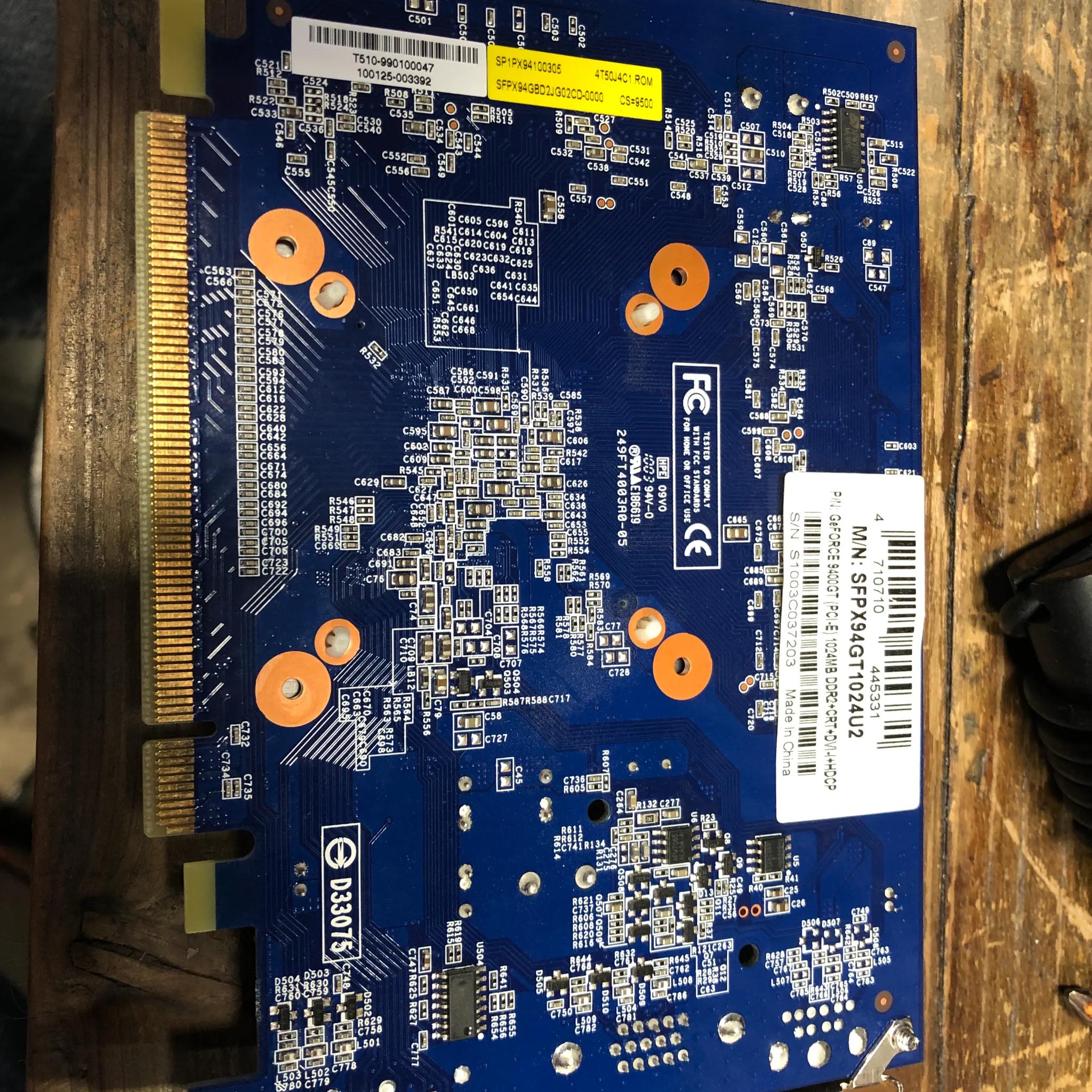 SPARKLE GeForce 9400 GT 512MB GDDR2 PCI Express 2.0 x16 Video Card DVI+VGA