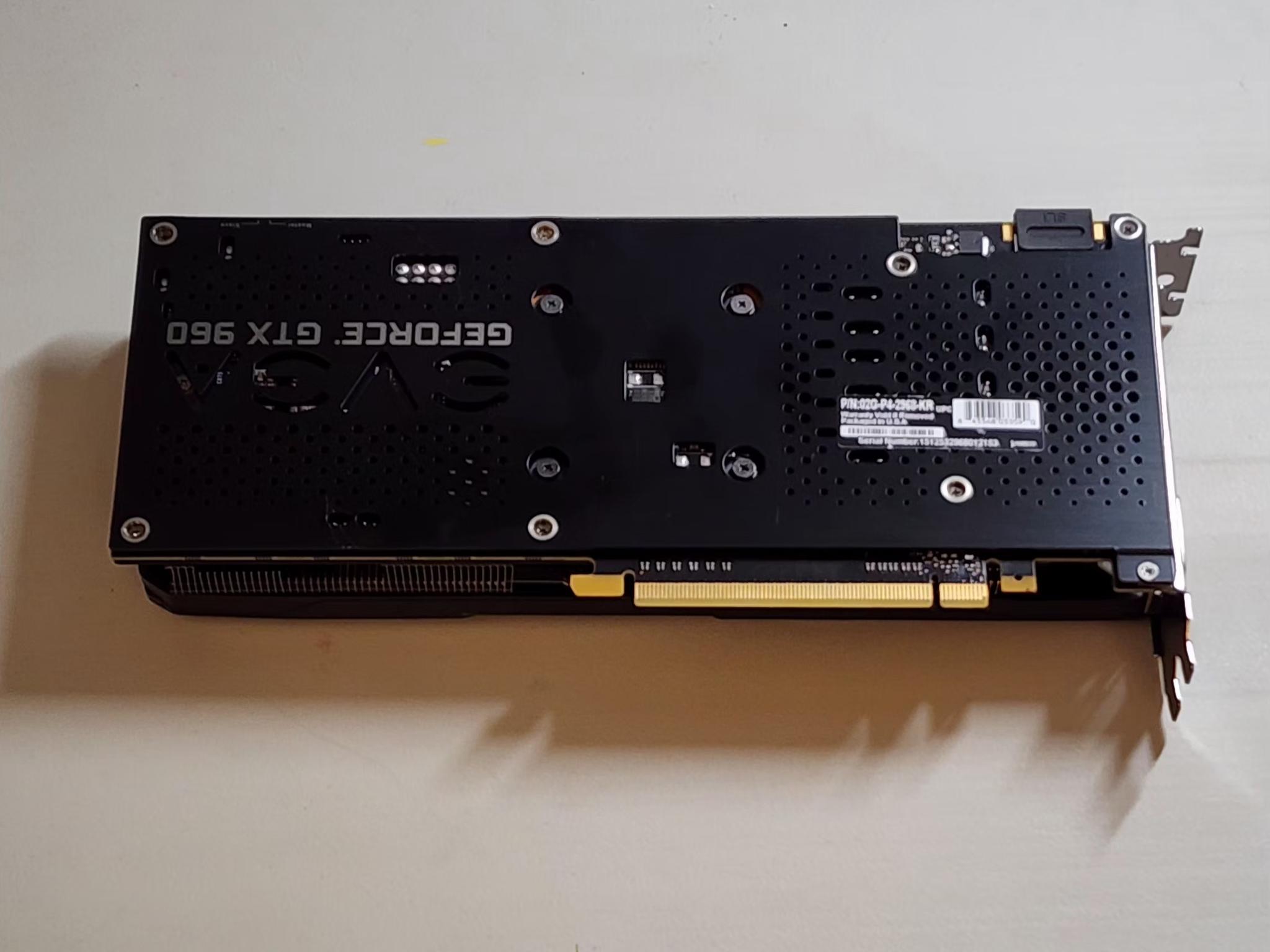 EVGA GeForce GTX 960 Graphics Card Budget Gaming GPU