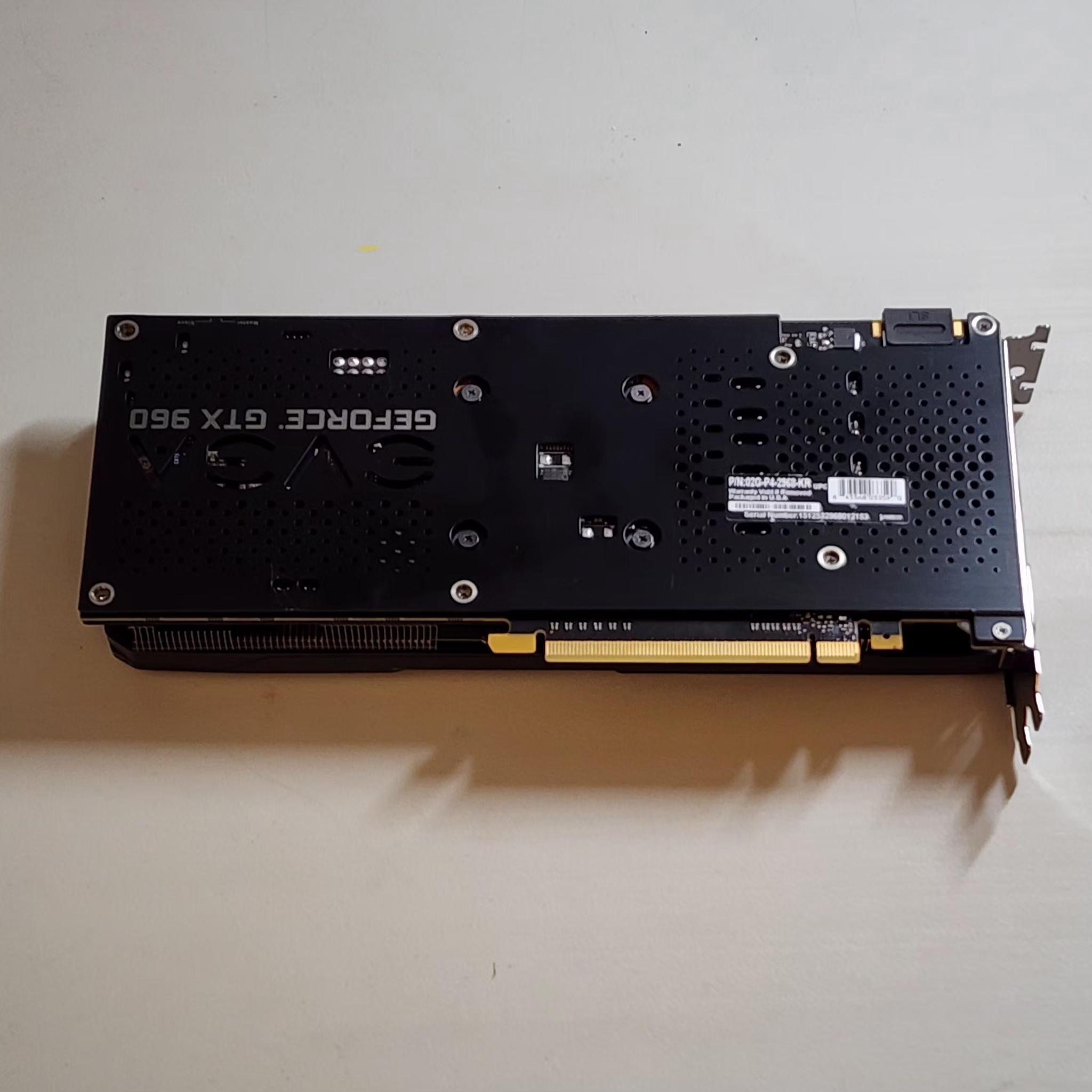 EVGA GeForce GTX 960 Graphics Card Budget Gaming GPU