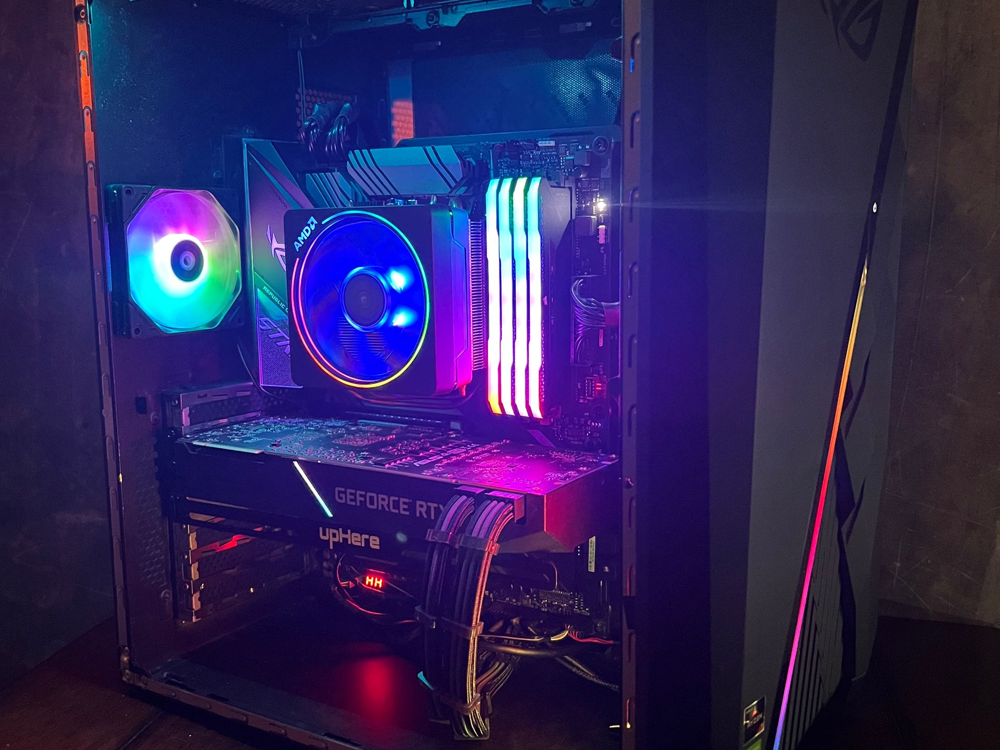 🎉Mid Range Gaming PC🎉 ASUS RTX 2070 Super - Ryzen 7 3700x - 32GB Corsair DDR4 - 2.5TB - 850W Gold