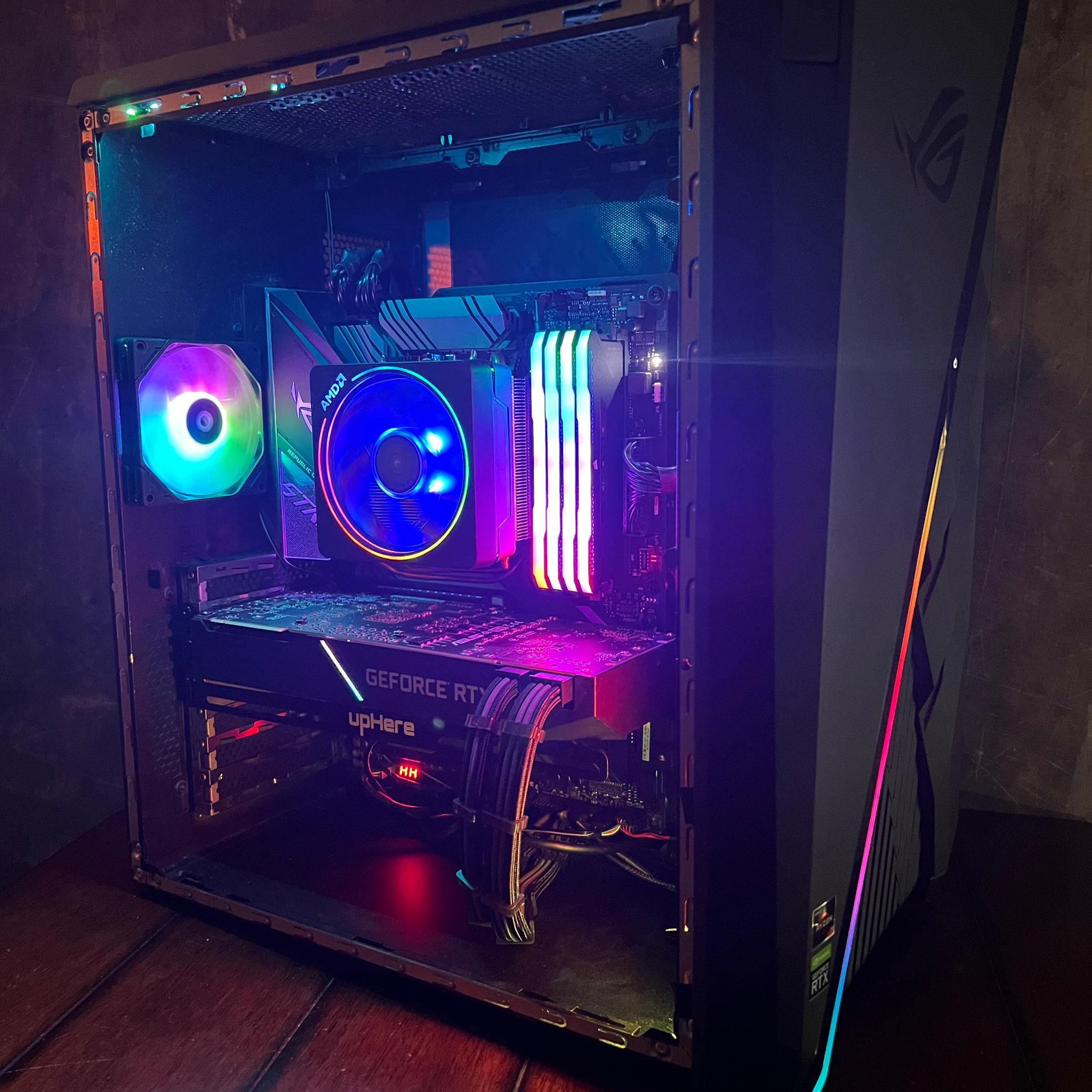 🎉Mid Range Gaming PC🎉 ASUS RTX 2070 Super - Ryzen 7 3700x - 32GB Corsair DDR4 - 2.5TB - 850W Gold