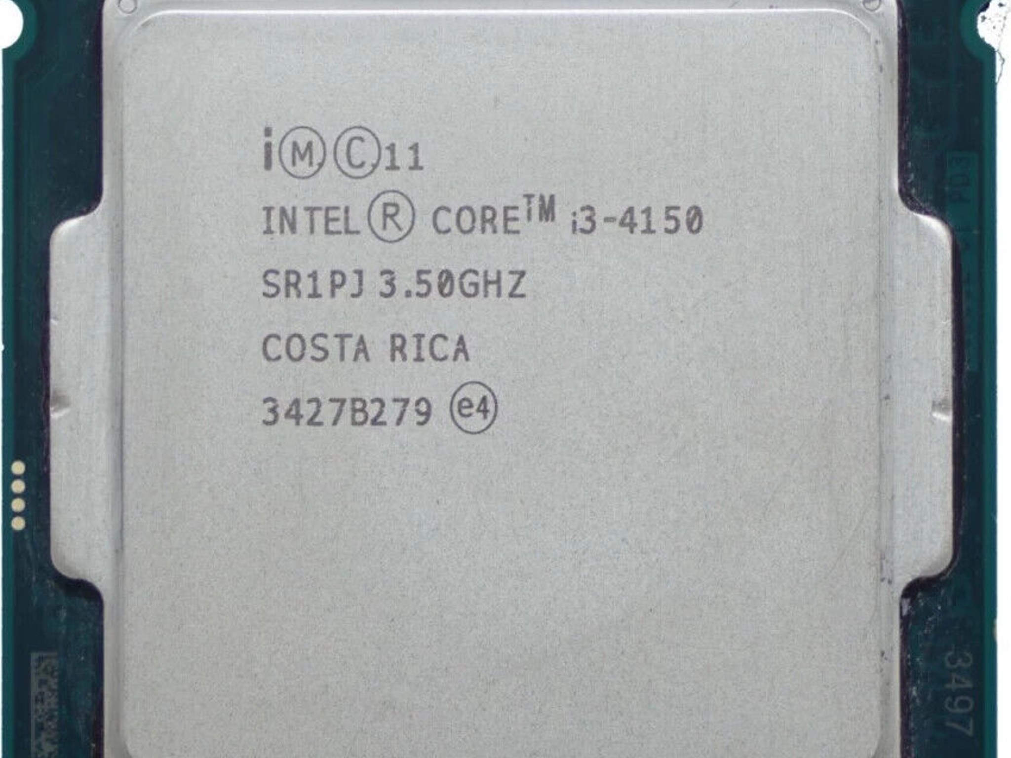 Intel Core i3 4150 Dual-Core CPU (3M Cache, 3.50GHz, 4th generation)