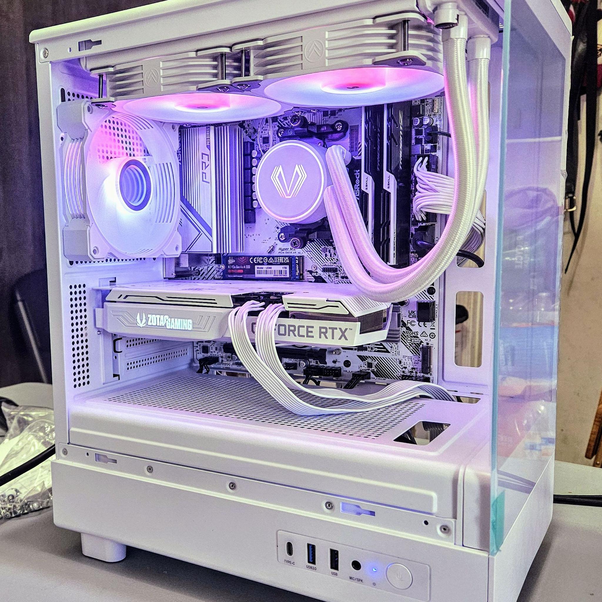 GeForce RTX 3060 Ti Custom Gaming PC - Ryzen 5 5600X, 1TB NVMe SSD