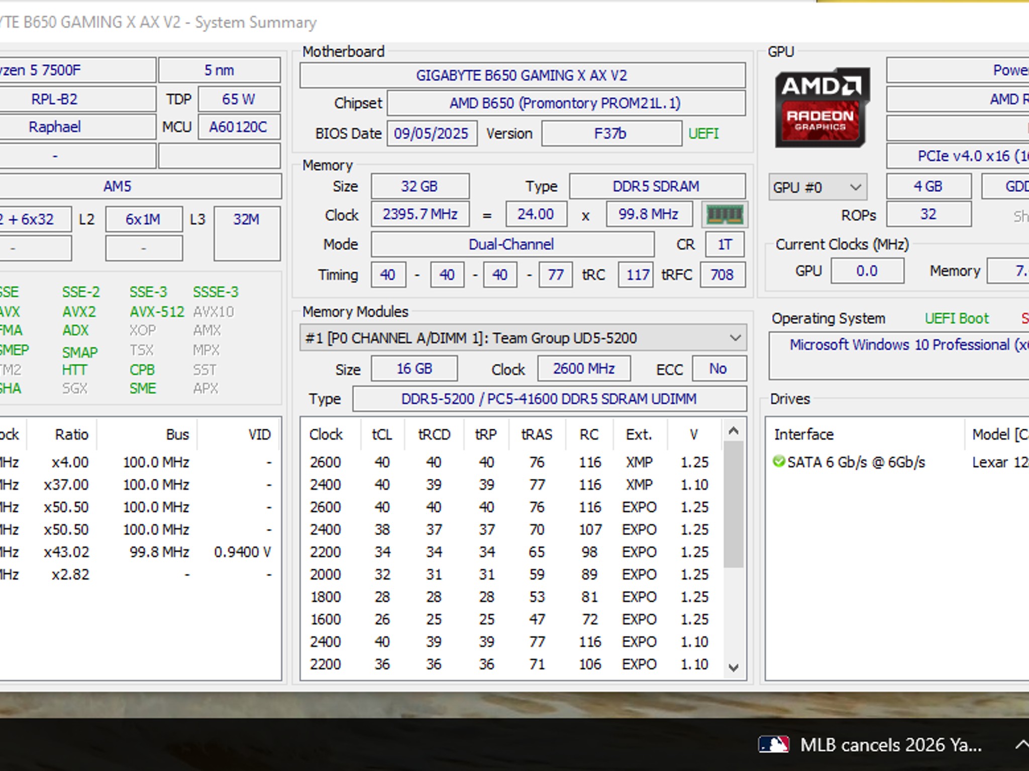 Gigabyte B650 Gaming X AX V2 AMD AM5 ATX Motherboard