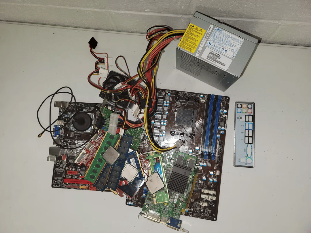 Used Parts Bundle (FX-6100, AM3+ Motherboard, & More)