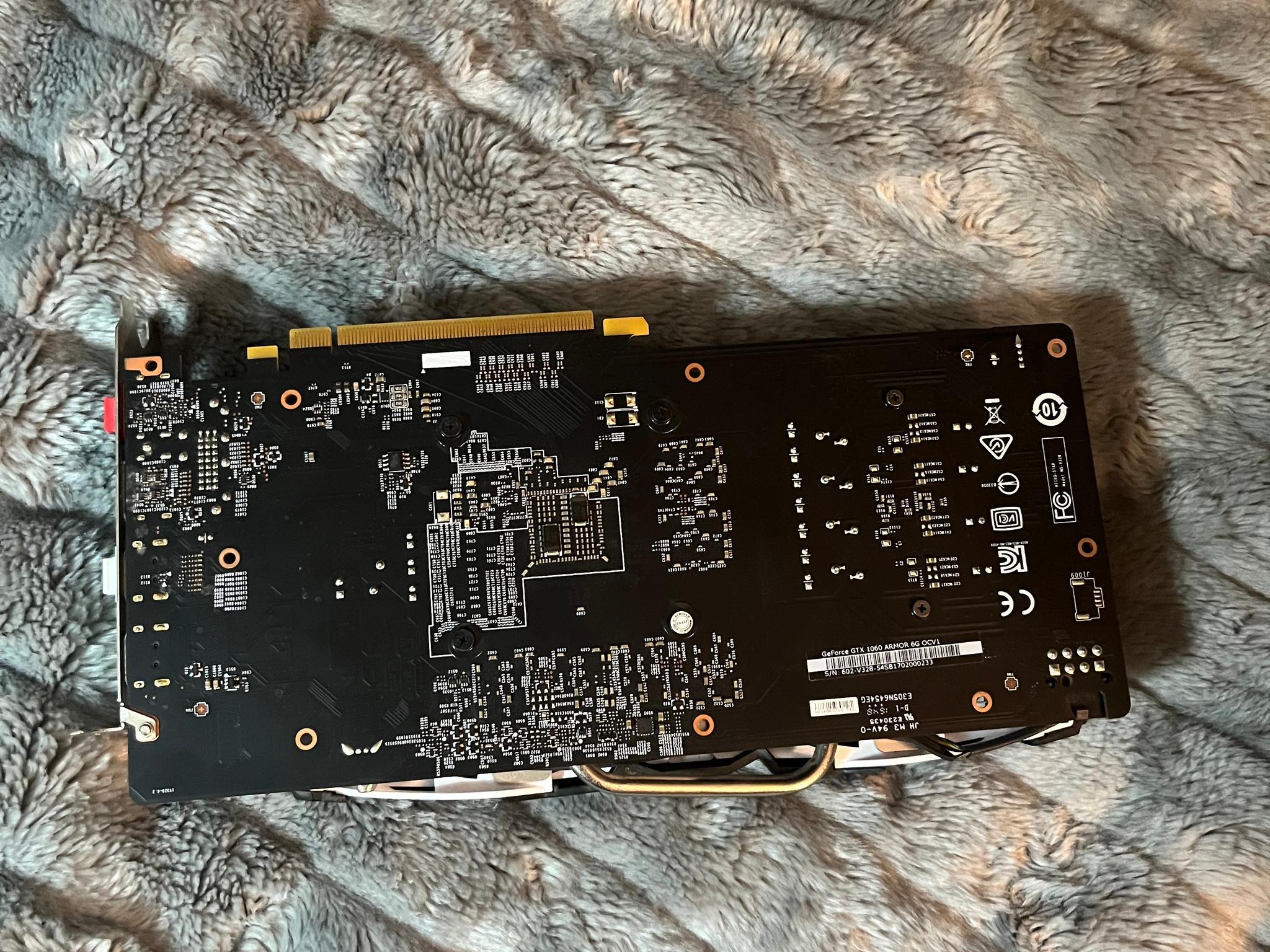 SI GTX 1060 ARMOR 6G OCV1 | 6GB GDDR5 | Tested & Working