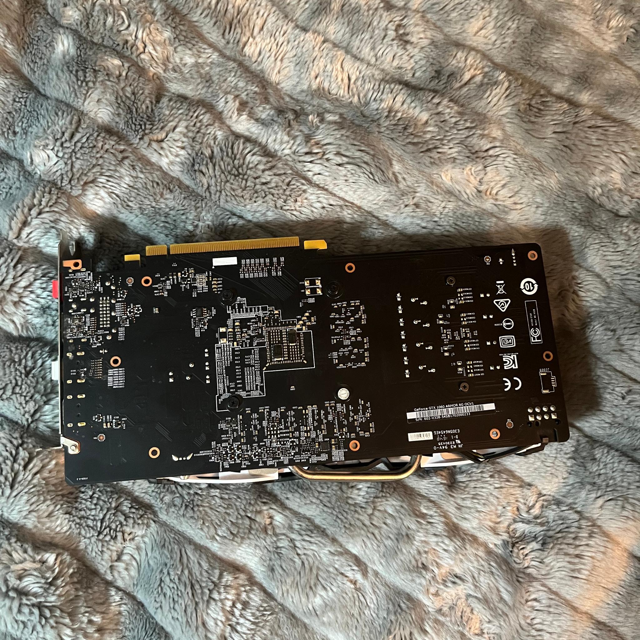 SI GTX 1060 ARMOR 6G OCV1 | 6GB GDDR5 | Tested & Working