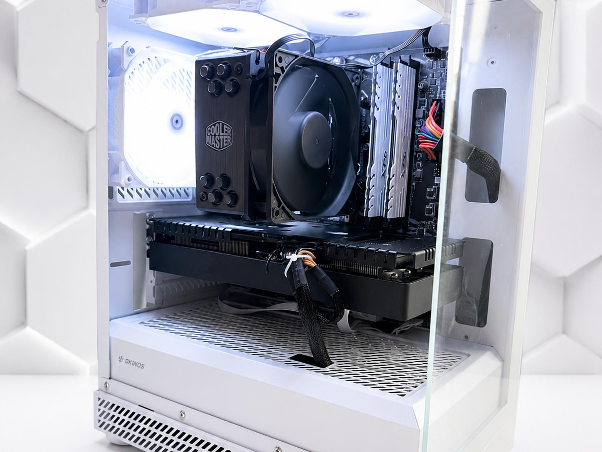 🤍 White RTX 3070 Gaming PC | i7-10700F | High FPS Beast
