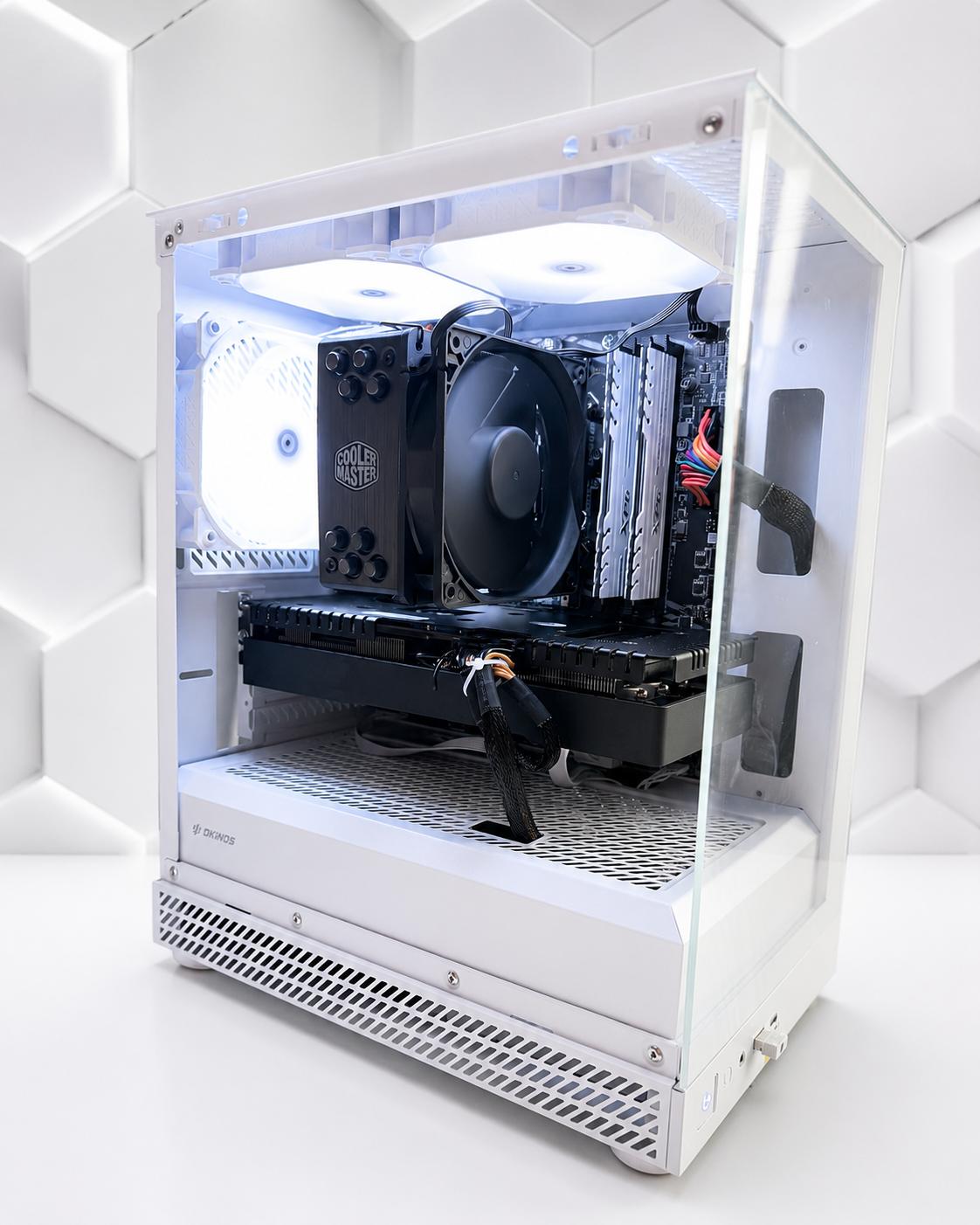 🤍 White RTX 3070 Gaming PC | i7-10700F | High FPS Beast | Jawa