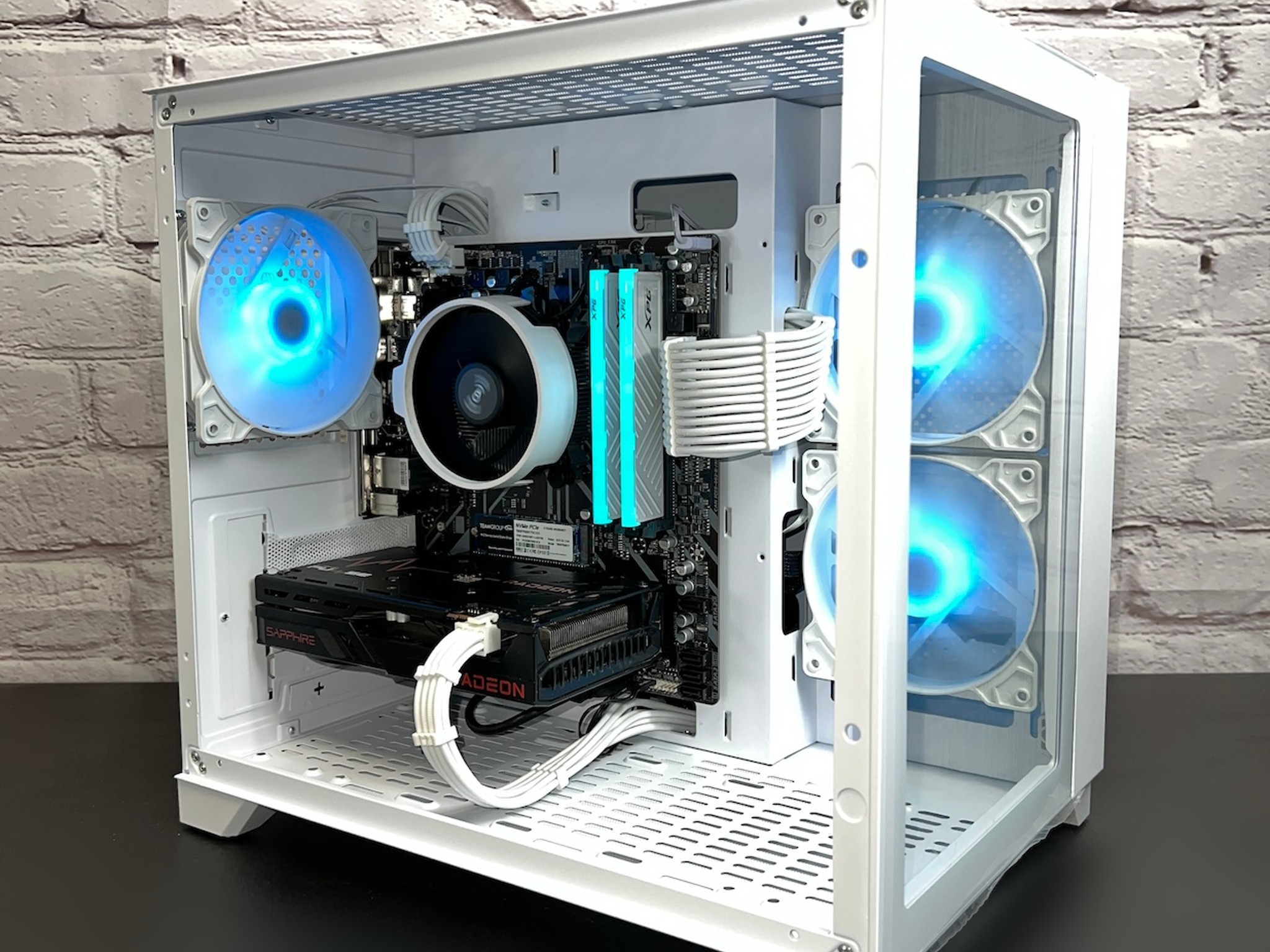 Ryzen 5 3600 RX 6600 16GB RAM 1TB M.2 Wifi 5 Bluetooth Window 10 Gaming PC