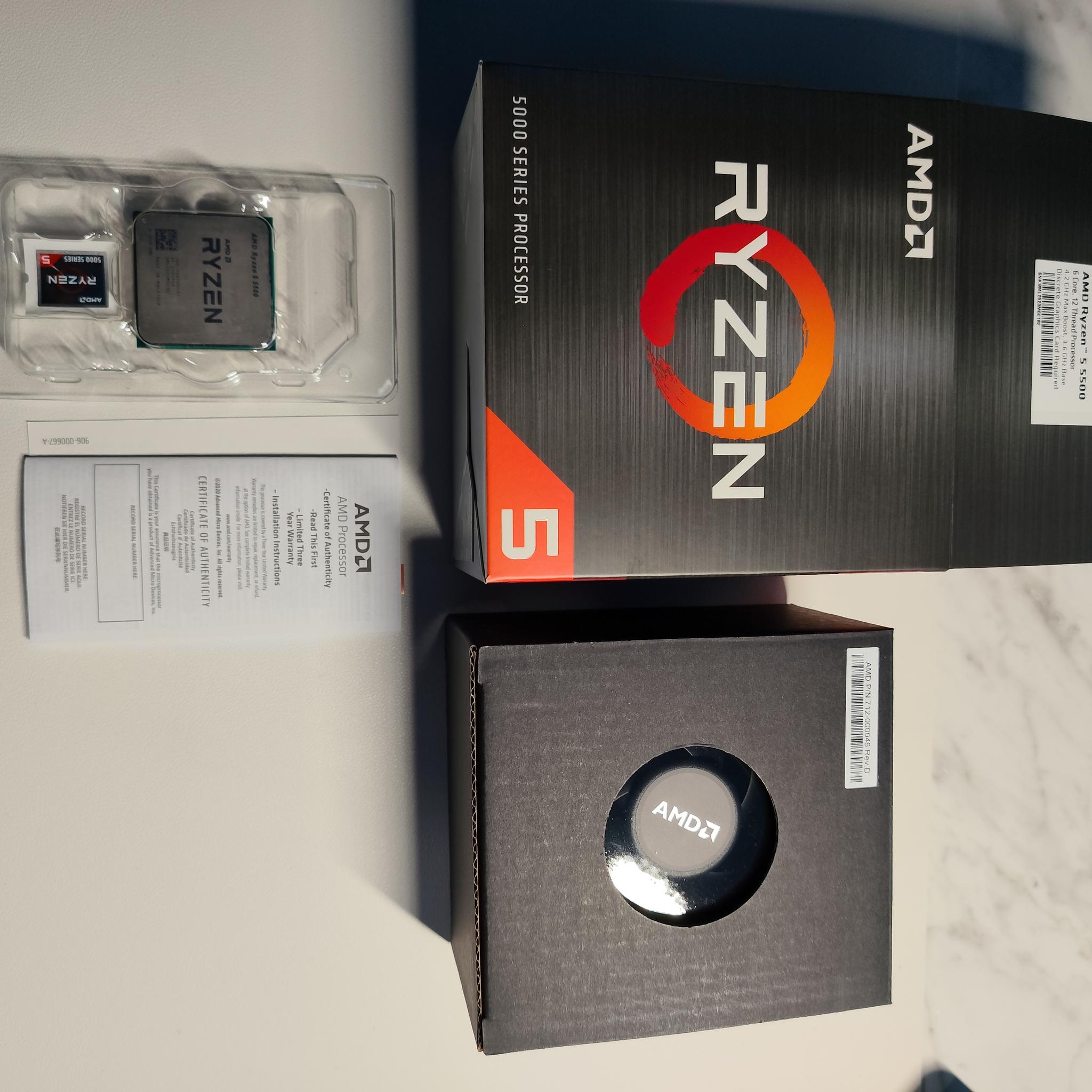 AMD Ryzen 5 5500 CPU