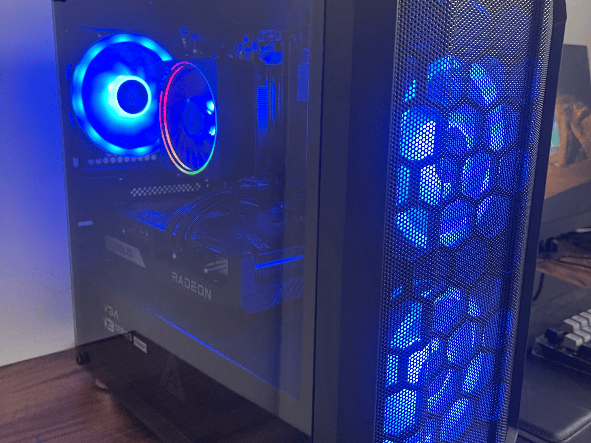 ON SALE- Budget Gamer Build Ryzen 3600x Micro Atx Gaming PC ,6600xt AMD 