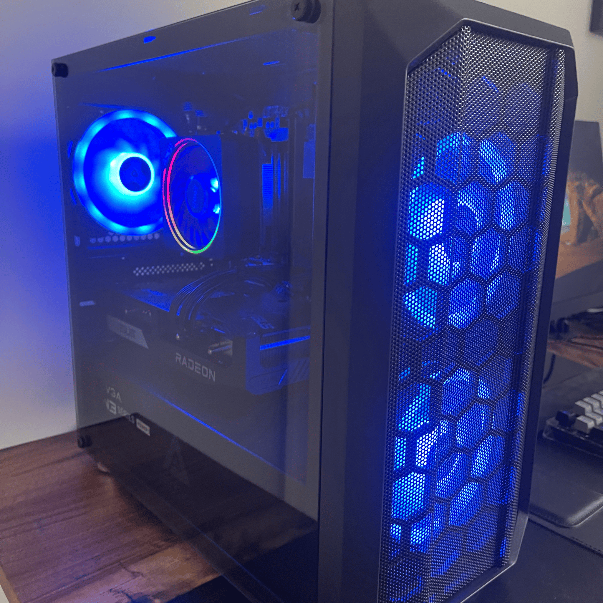 ON SALE- Budget Gamer Build Ryzen 3600x Micro Atx Gaming PC ,6600xt AMD 