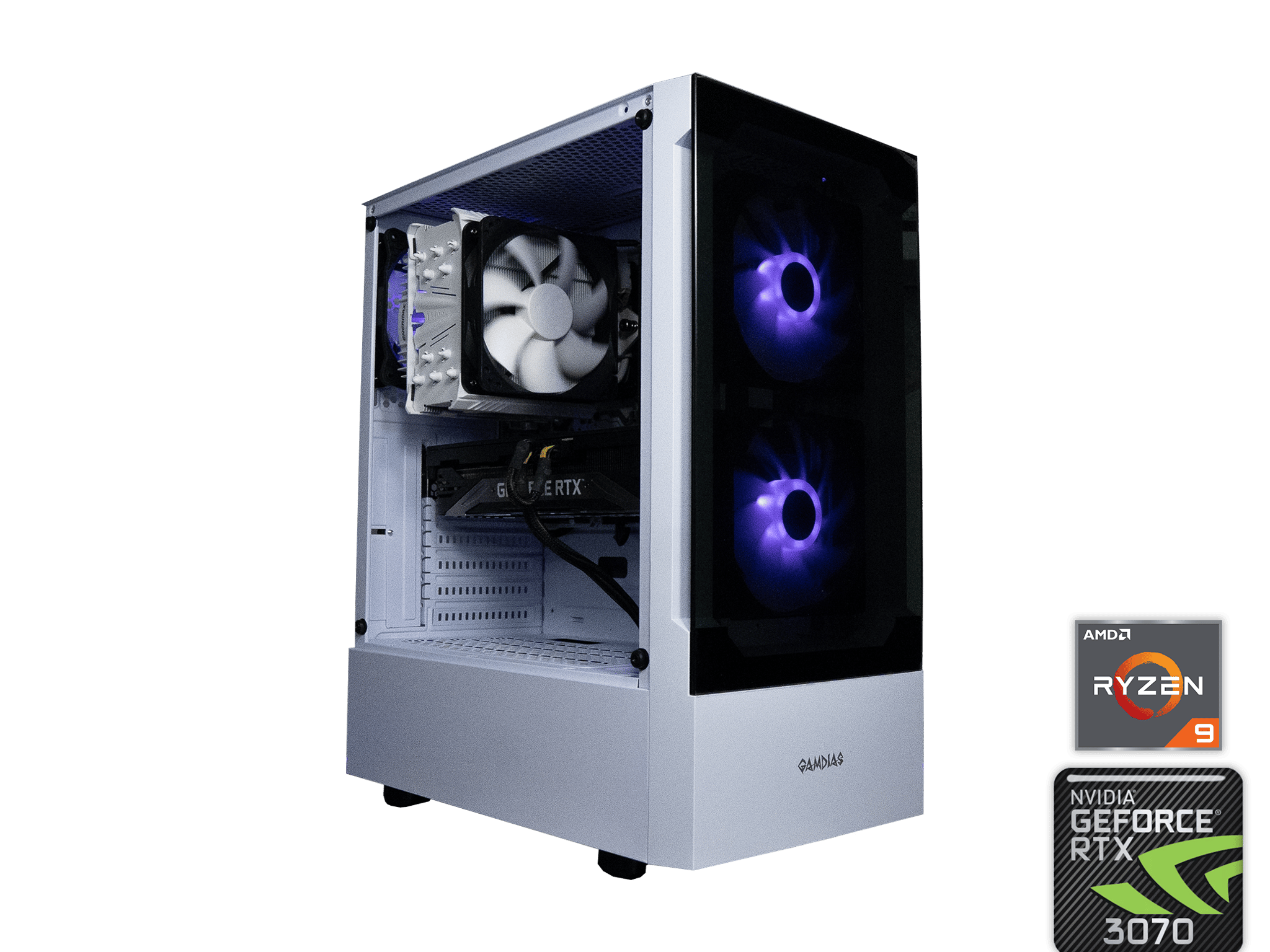 🌌🛰️ | RYZEN 9 5900X | PHOENIX RTX 3070 8GB | 32GB DDR4 RAM | 1.5TB | Amethyst Sky
