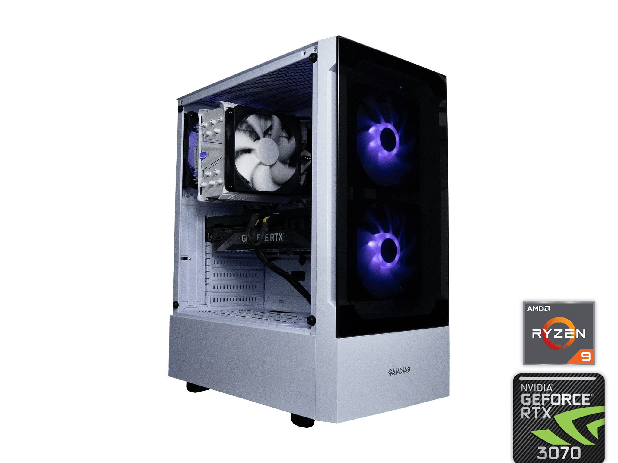 🌌🛰️ | RYZEN 9 5900X | PHOENIX RTX 3070 8GB | 32GB DDR4 RAM | 1.5TB | Amethyst Sky