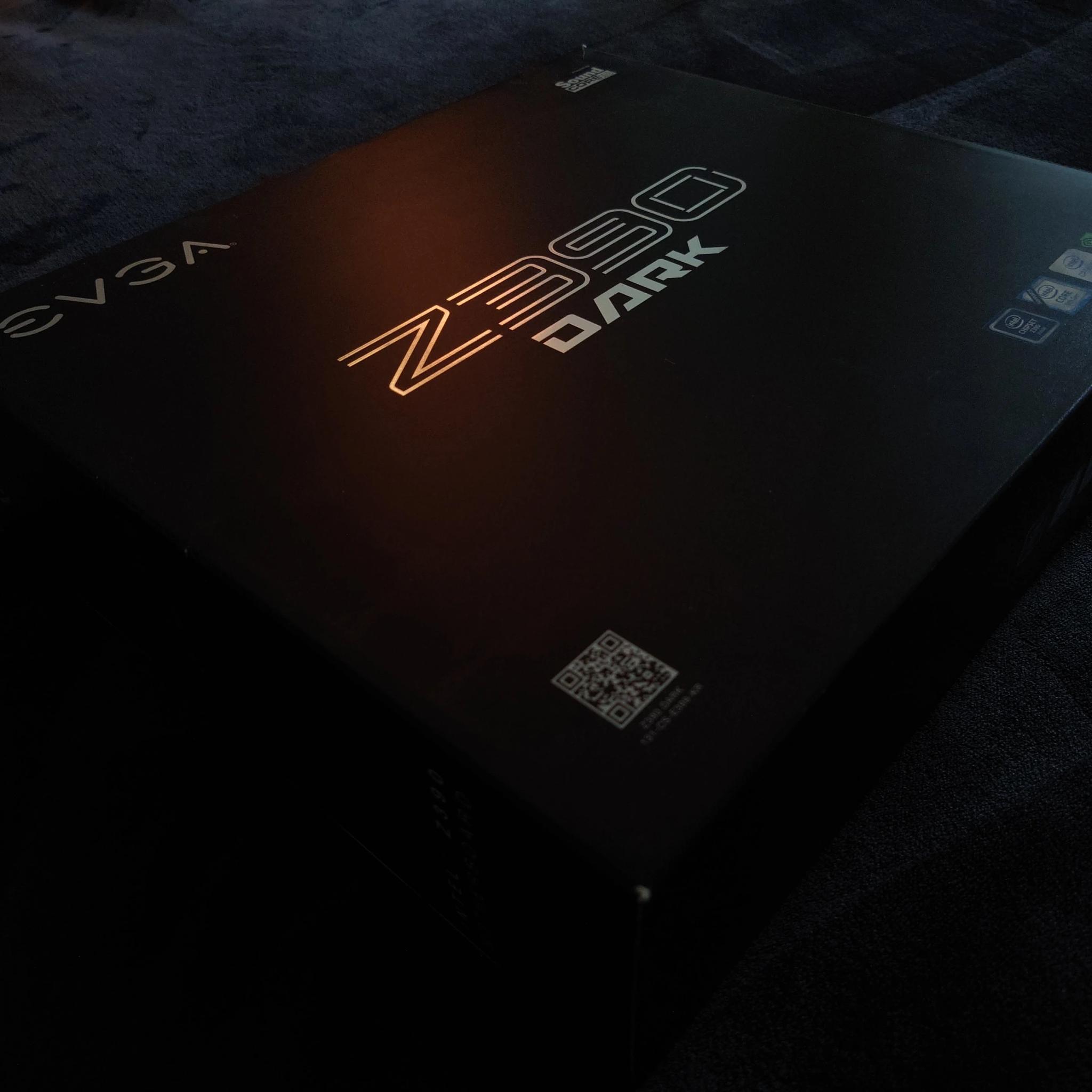 EVGA Z390 Dark Motherboard with i7 8700k and 2x32gb 64gb RAM
