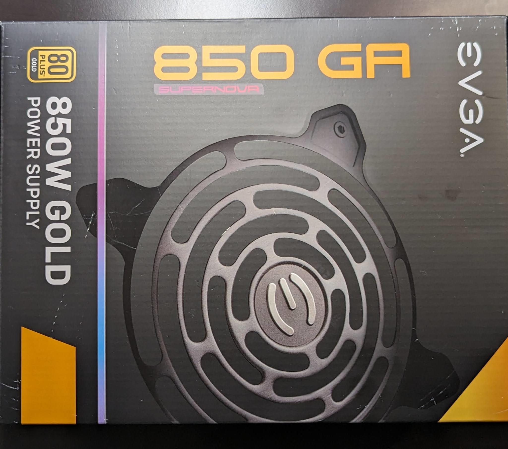 EVGA SuperNOVA 850 GA 850W 80+ Gold Fully Modular ATX PSU