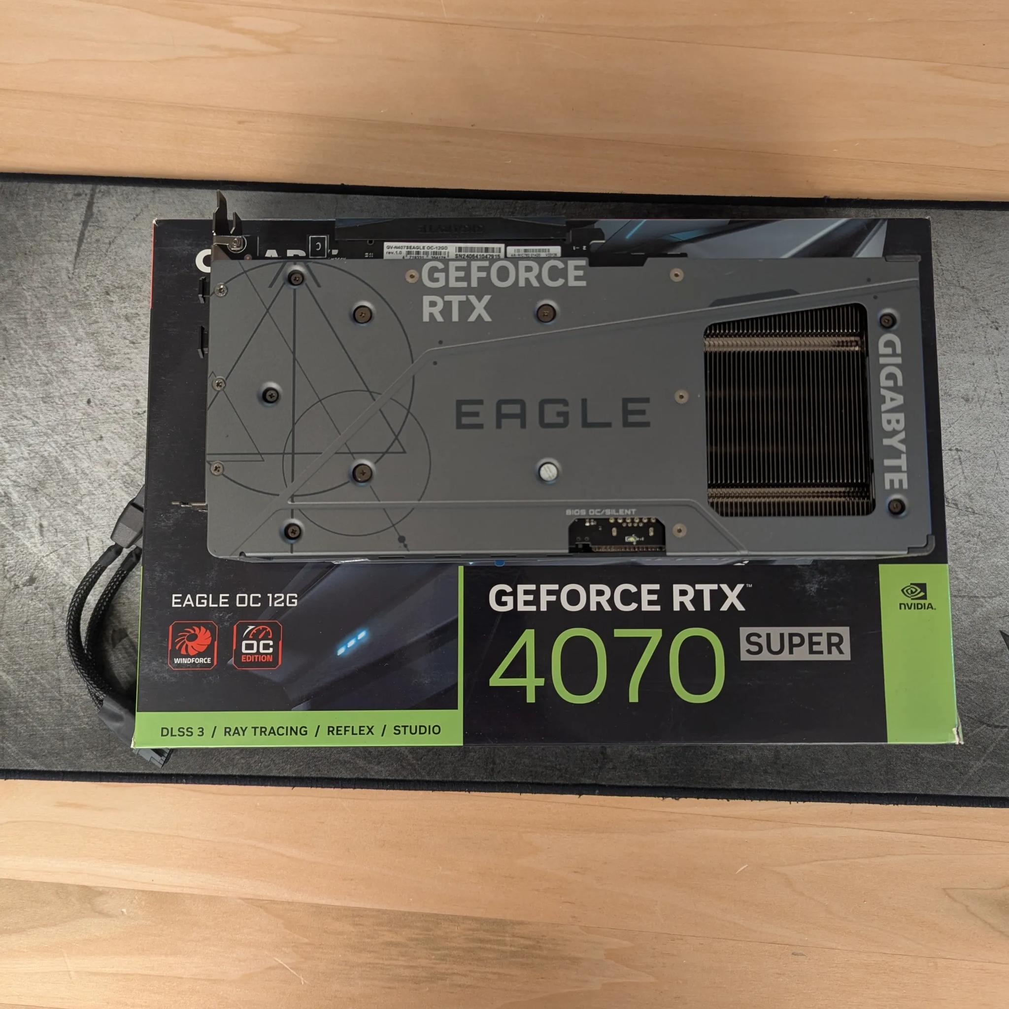 ⚡ Gigabyte Eagle RTX 4070 Super  12GB – 1440p & 4K Ready | Clean, Cool & Powerful 🦅🔹