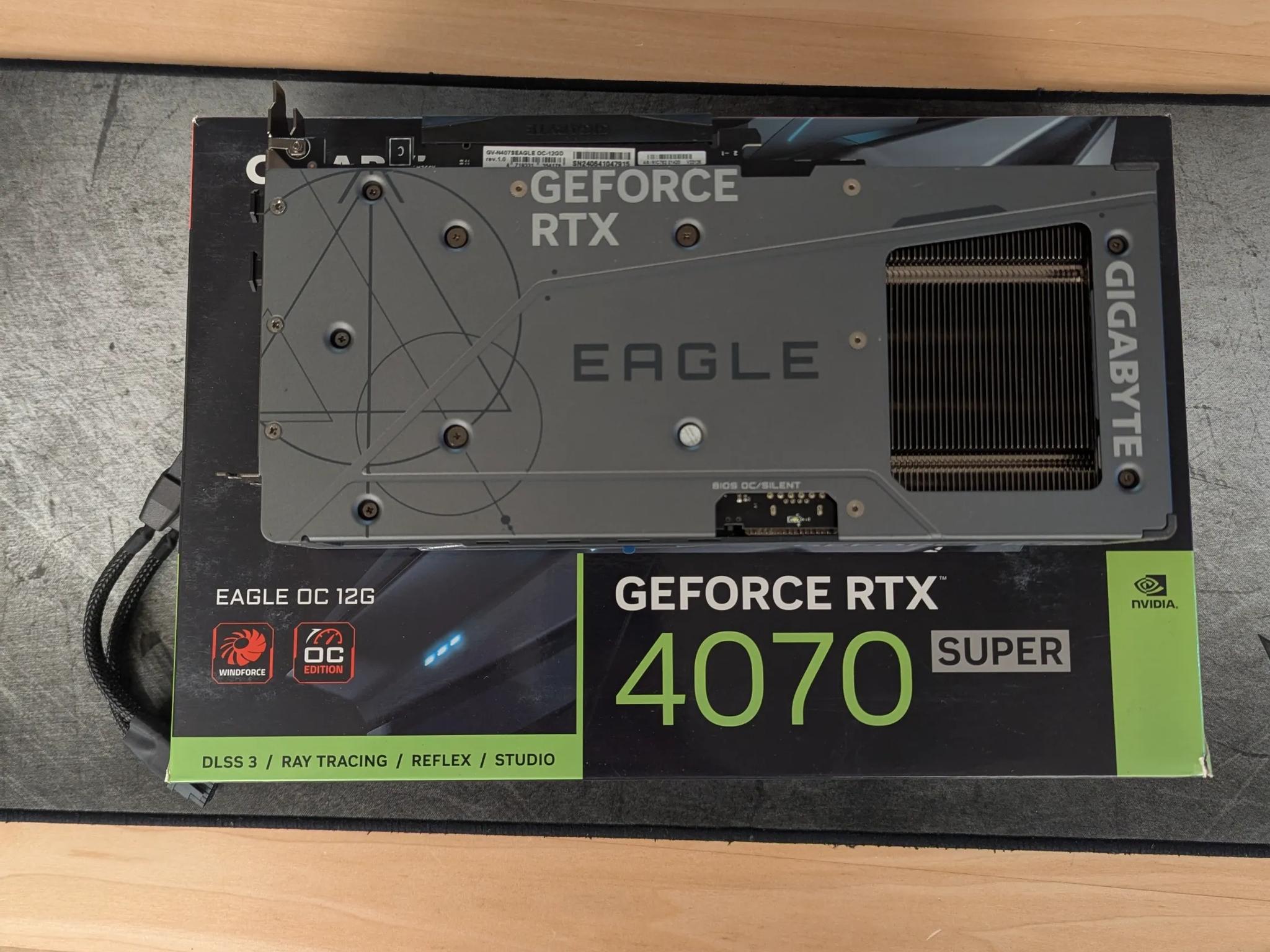 ⚡ Gigabyte Eagle RTX 4070 Super  12GB – 1440p & 4K Ready | Clean, Cool & Powerful 🦅🔹