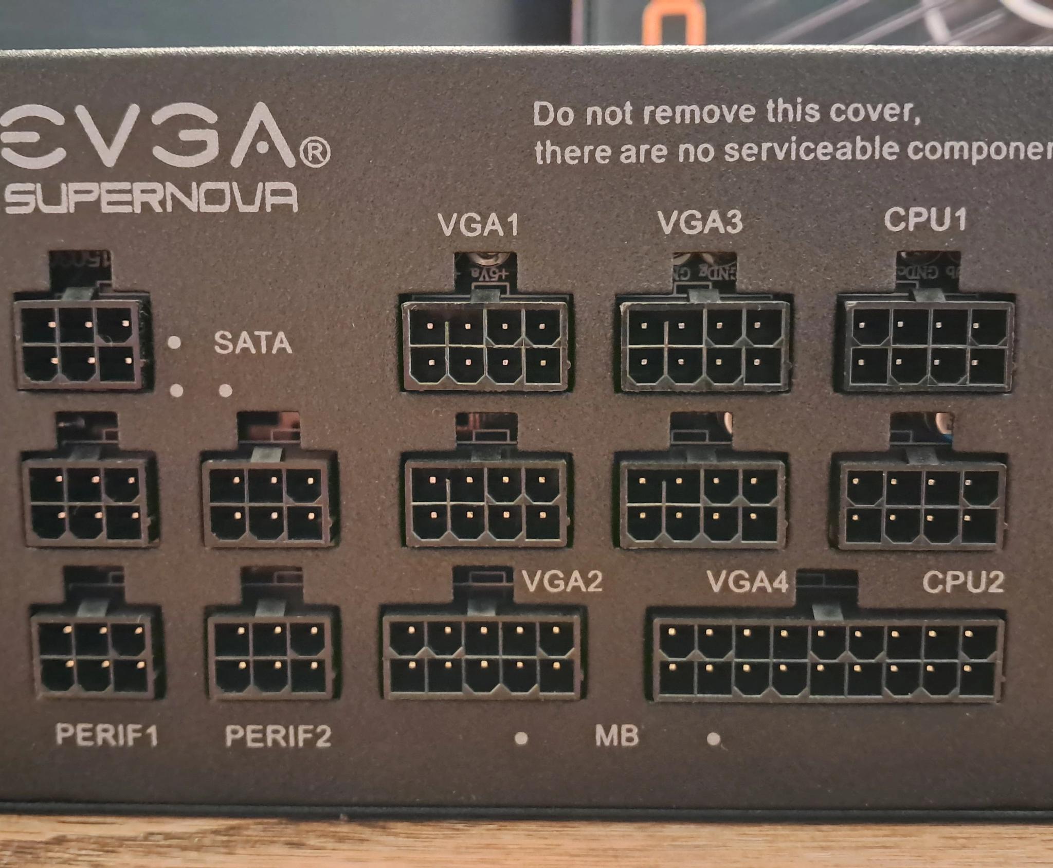 EVGA 650 G+ Supernova 80+ Gold PSU