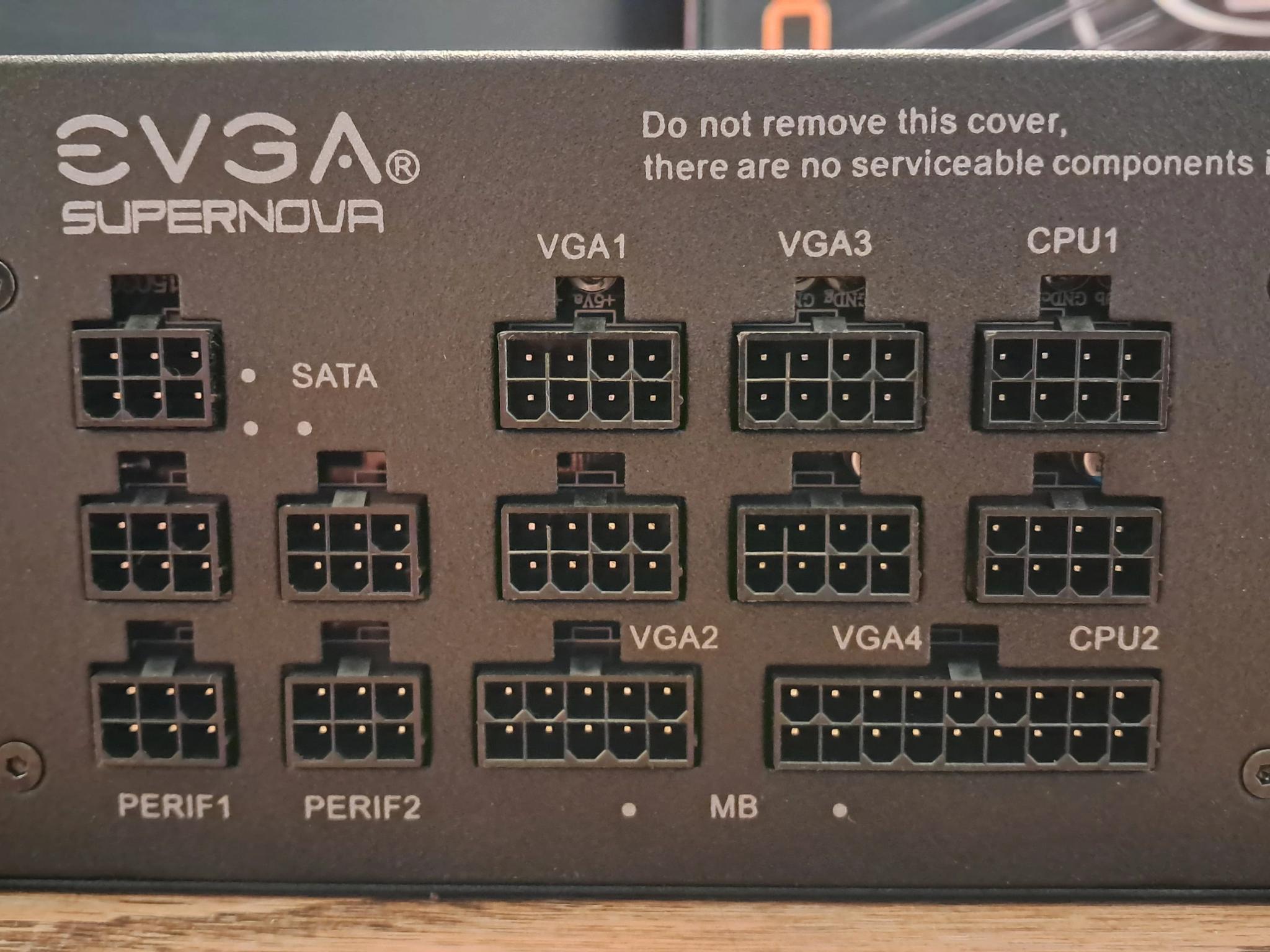 EVGA 650 G+ Supernova 80+ Gold PSU