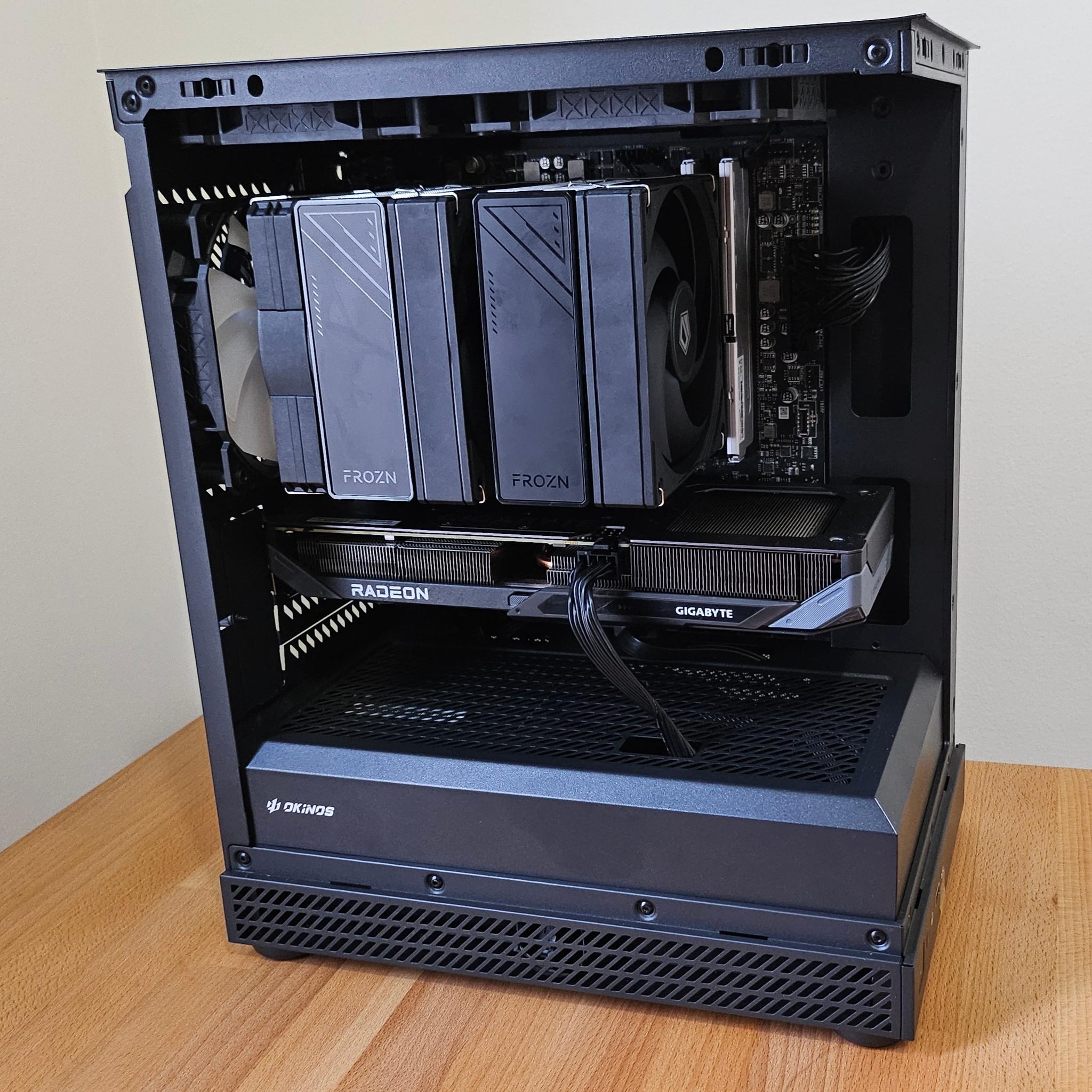 Custom Steam PC | Ryzen 5 5500X3D | 9060 XT 8GB | SteamOS | Controller Included