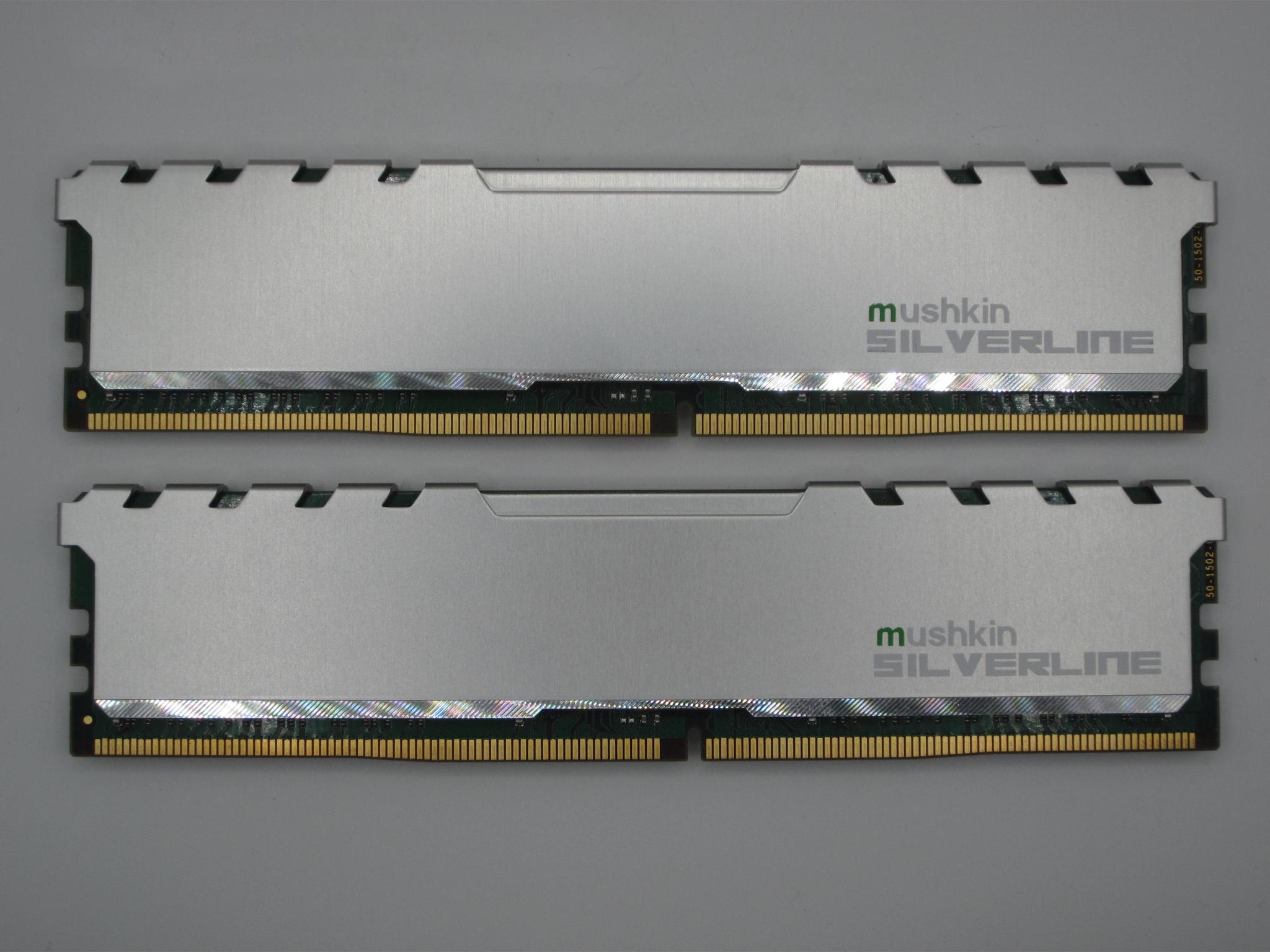 Mushkin Enhanced Silverline & Gigabyte GeForce GTX 750 2 GB Video Card