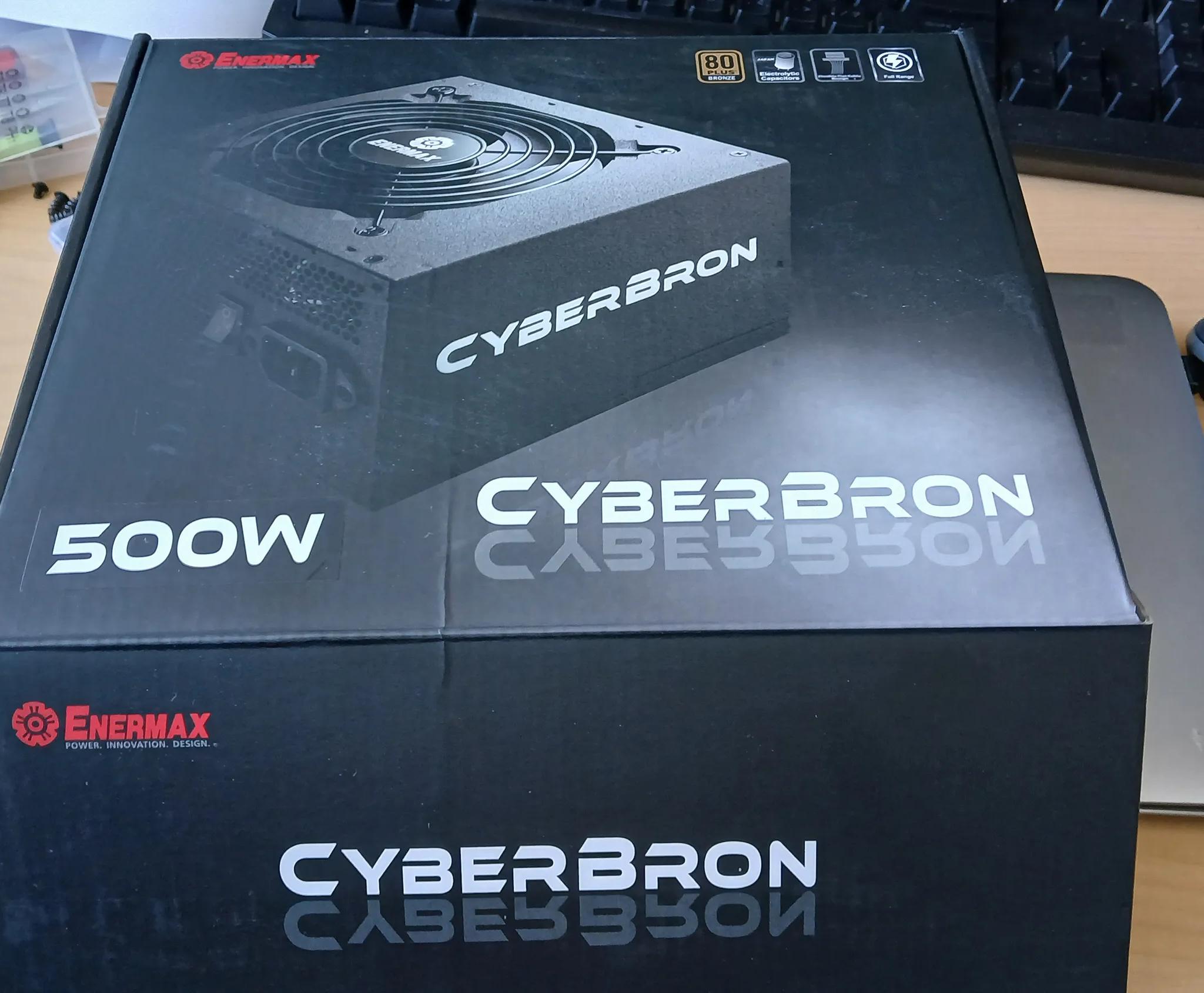 Enermax Cyberbron 500W non-modular PSU [USED FOR 6 MONTHS]