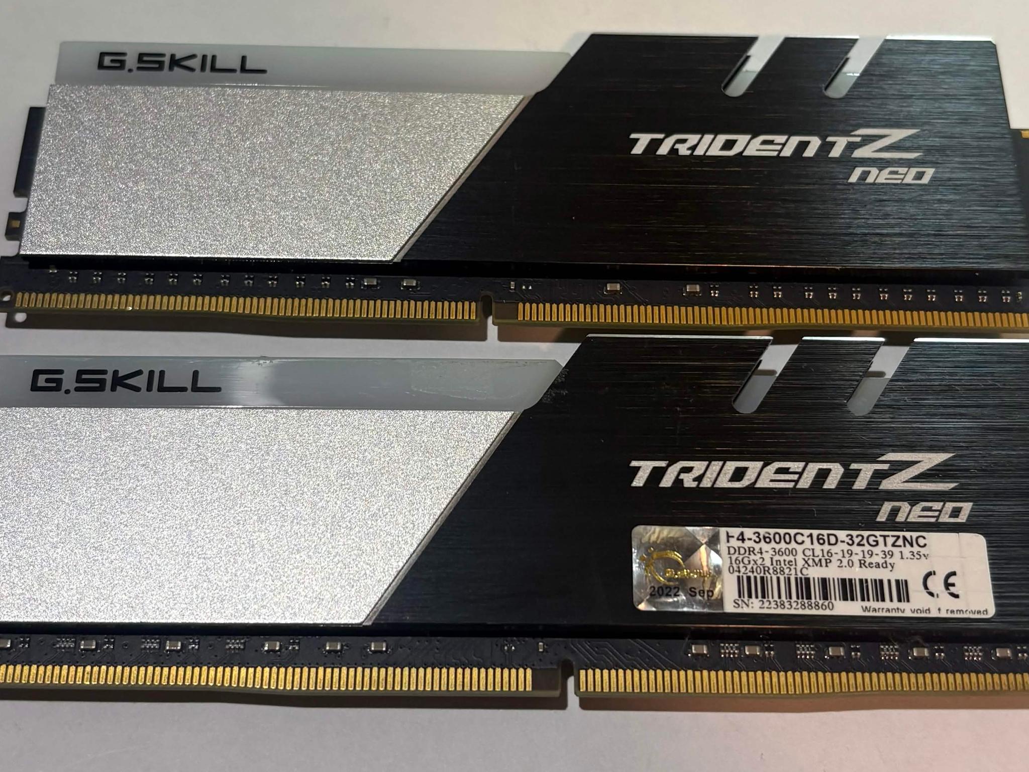 G.Skill Trident Z Neo 32GB DDR4 3600MHz RAM Kit