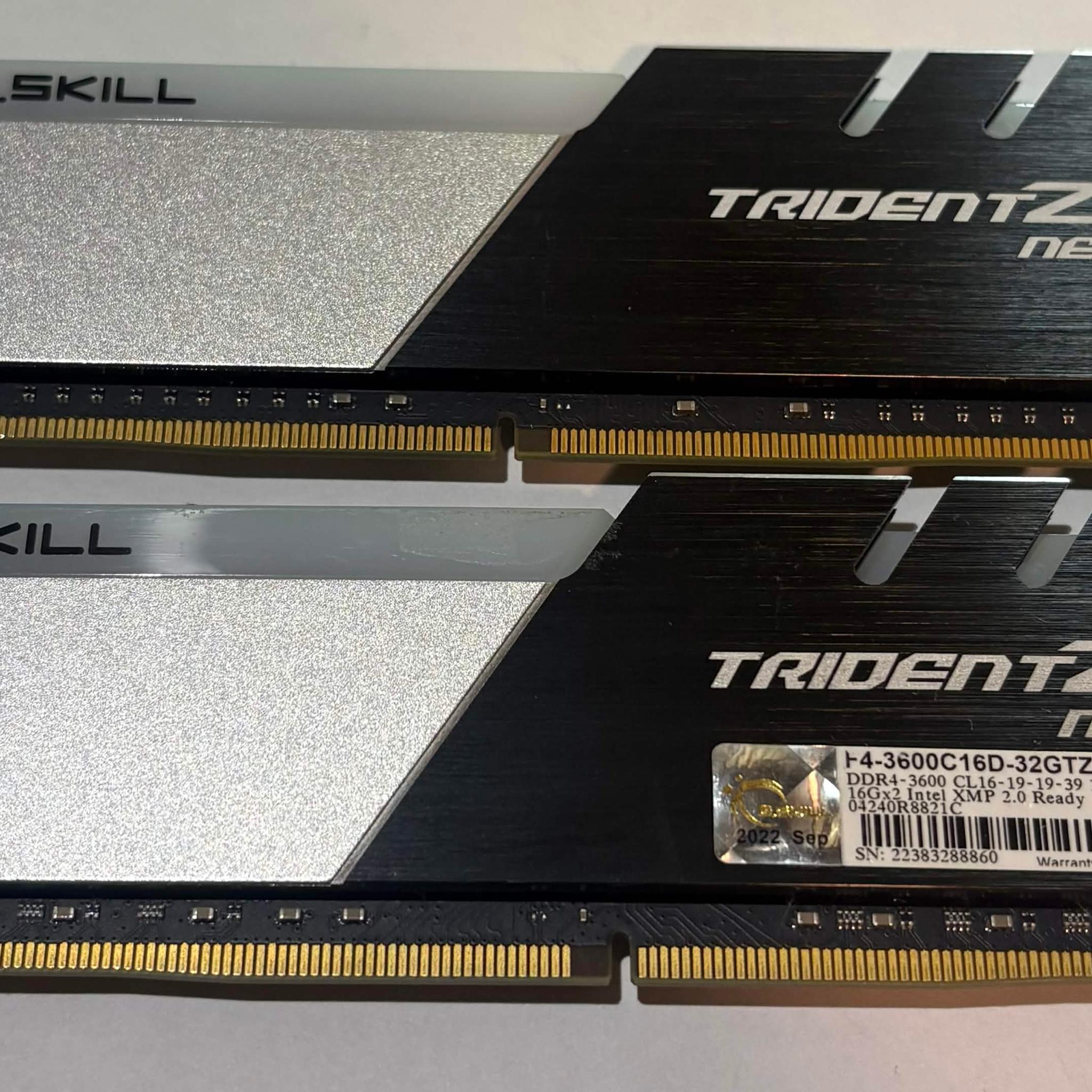 G.Skill Trident Z Neo 32GB DDR4 3600MHz RAM Kit