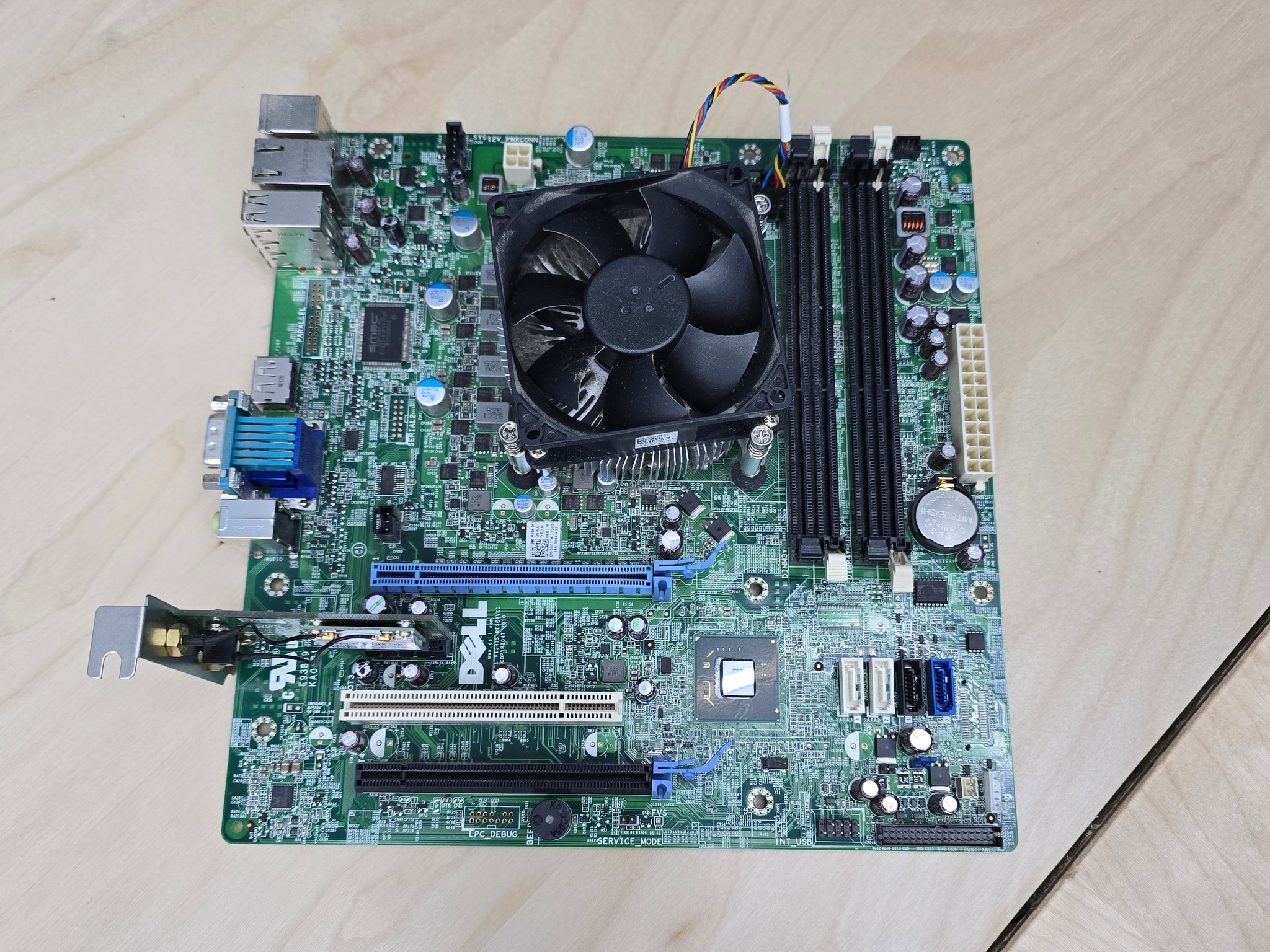 Dell OEM Motherboard + CPU Lot
