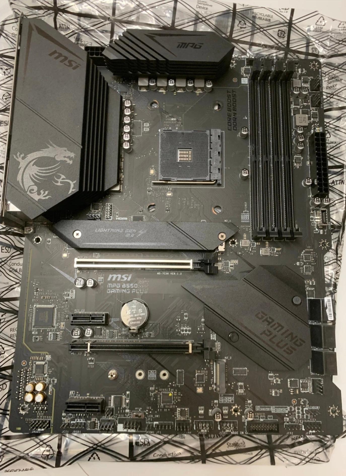 MSI - B550 GAMING PLUS (Socket AM4) AMD