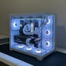 1440p Ultra Desktop – Clean White RGB Build, Ready to Play