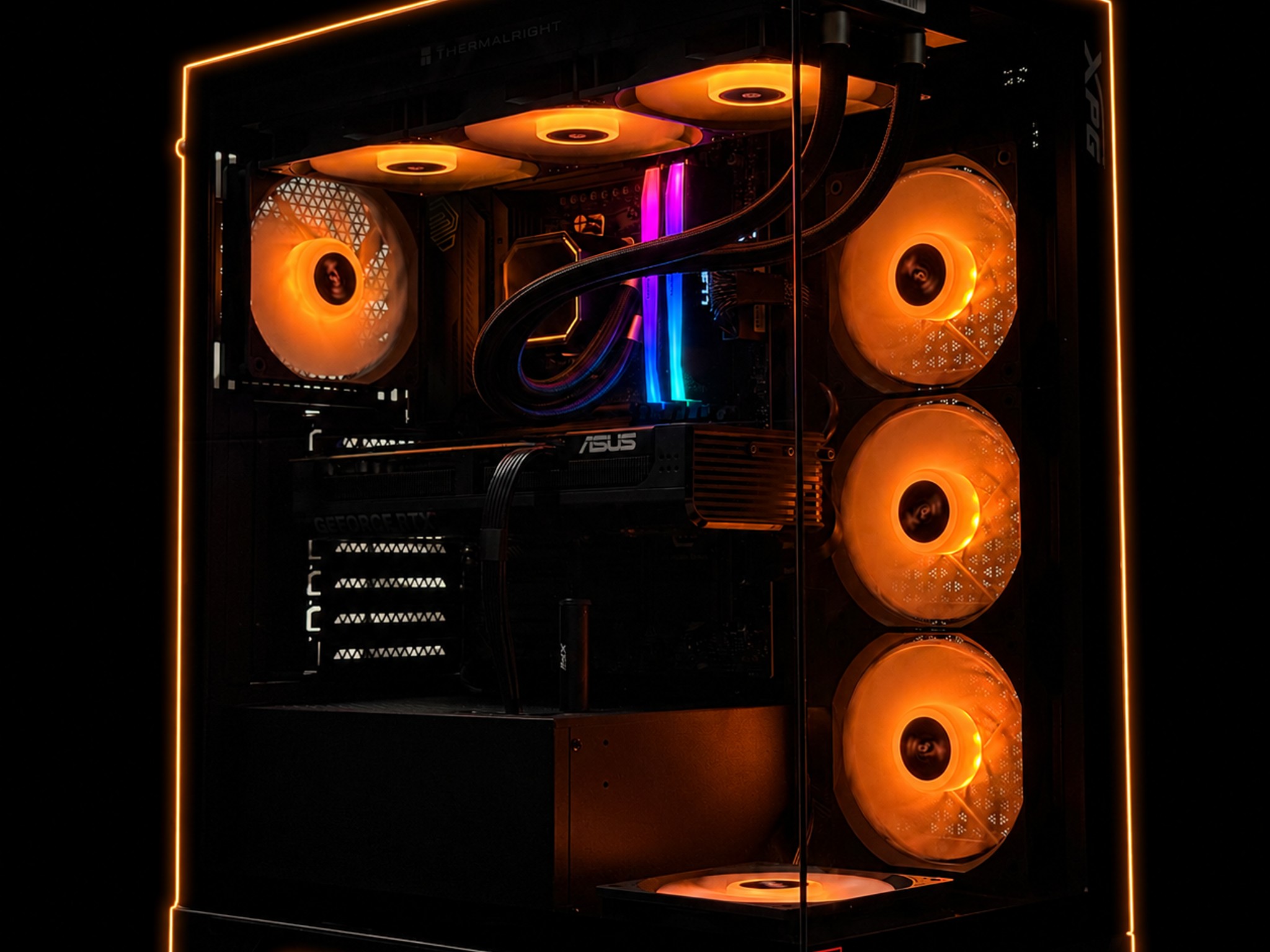 Creator Pc High End System / RTX 5070 Ti / Ryzen 7 9850X3D / 32GB