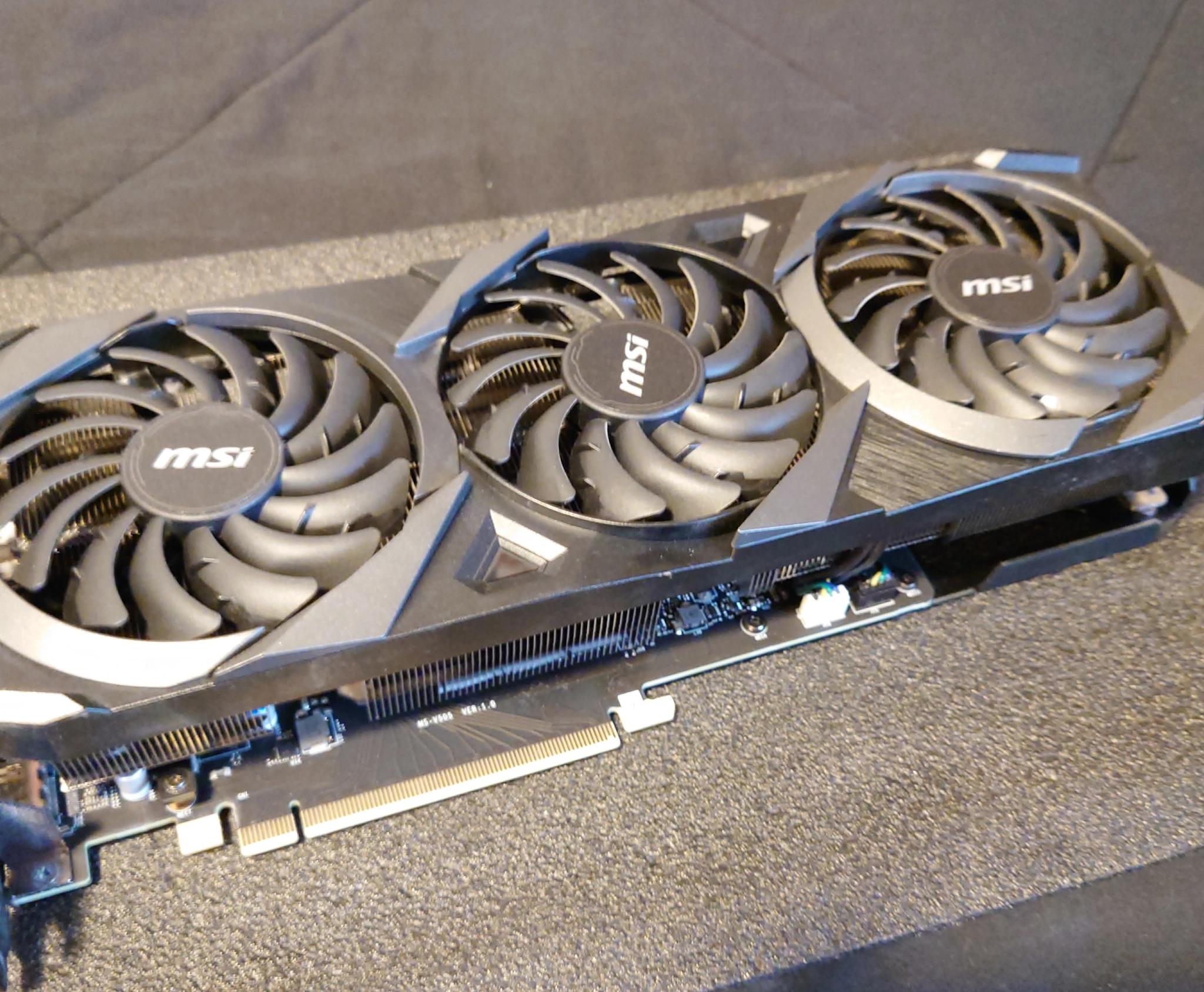 Selling | Used like New | MSI GeForce RTX 3070 Ti VENTUS 3X 8G OC Edition