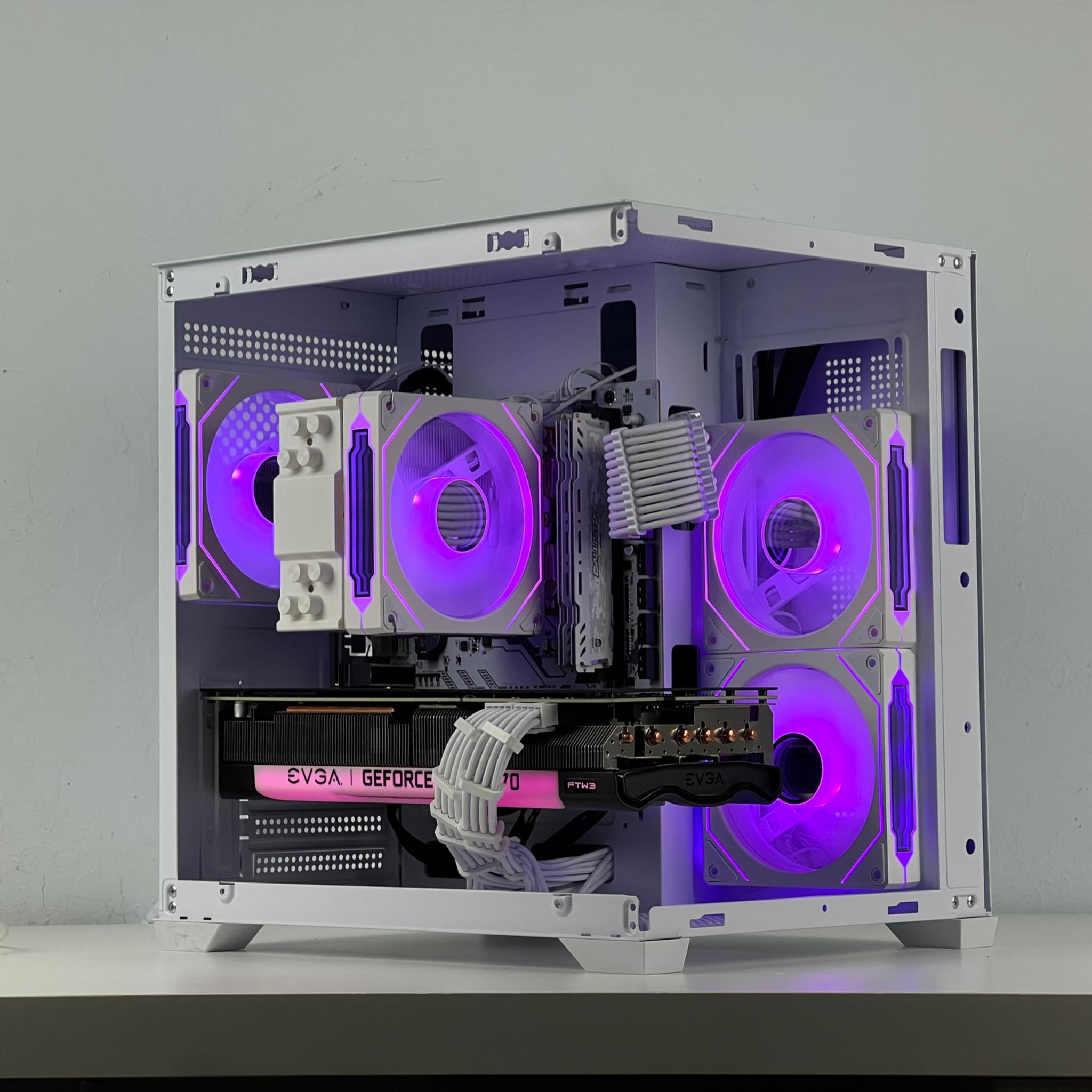 🧊White Gaming PC | RTX 3070 | Ryzen 5 5600 | 1TB SSD | 32GB RAM | 🧊