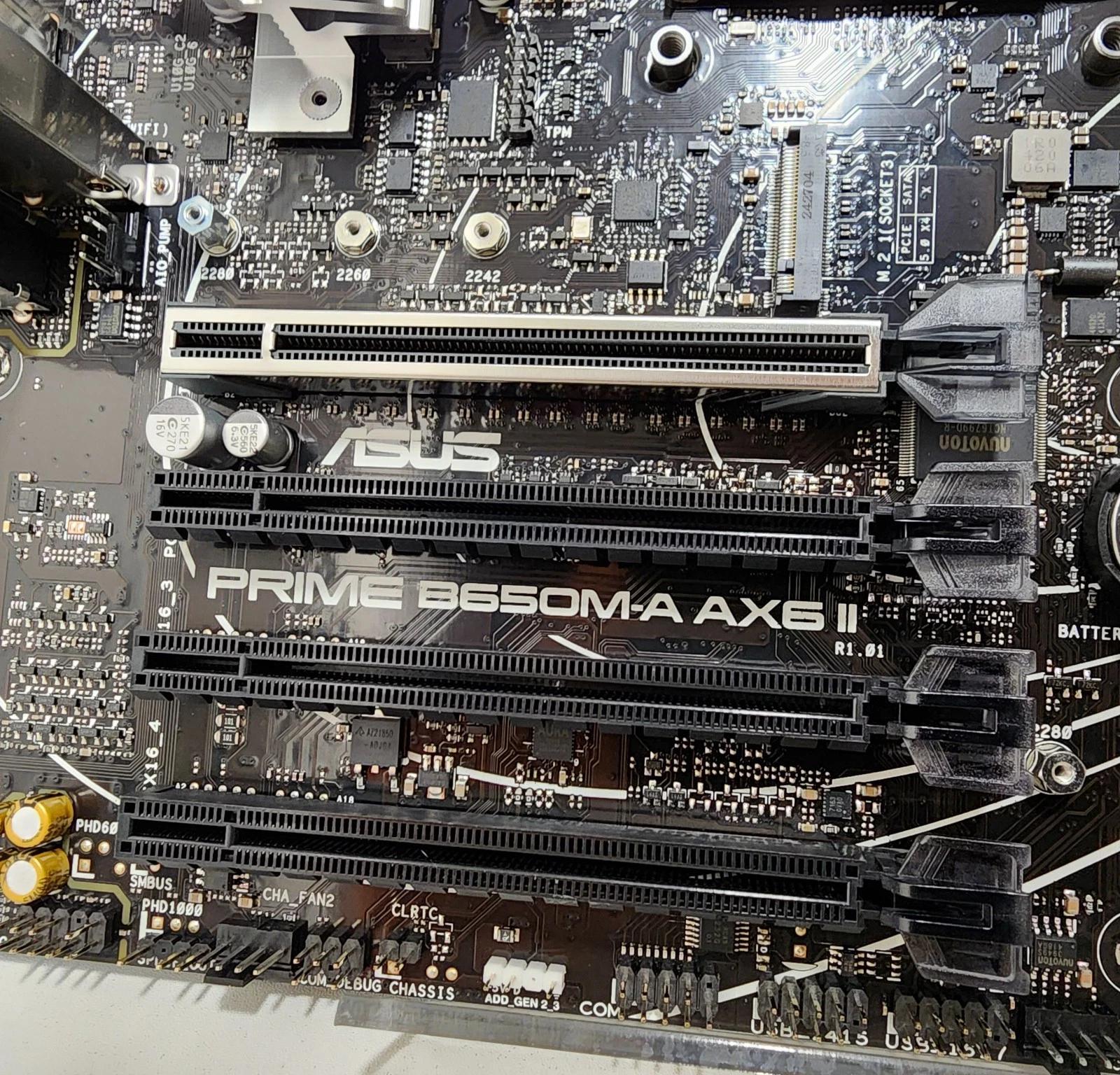 UPDATED BIOS ASUS PRIME B650M-A AX6 II WIFI AM5 DDR5 MATX MOTHERBOARD