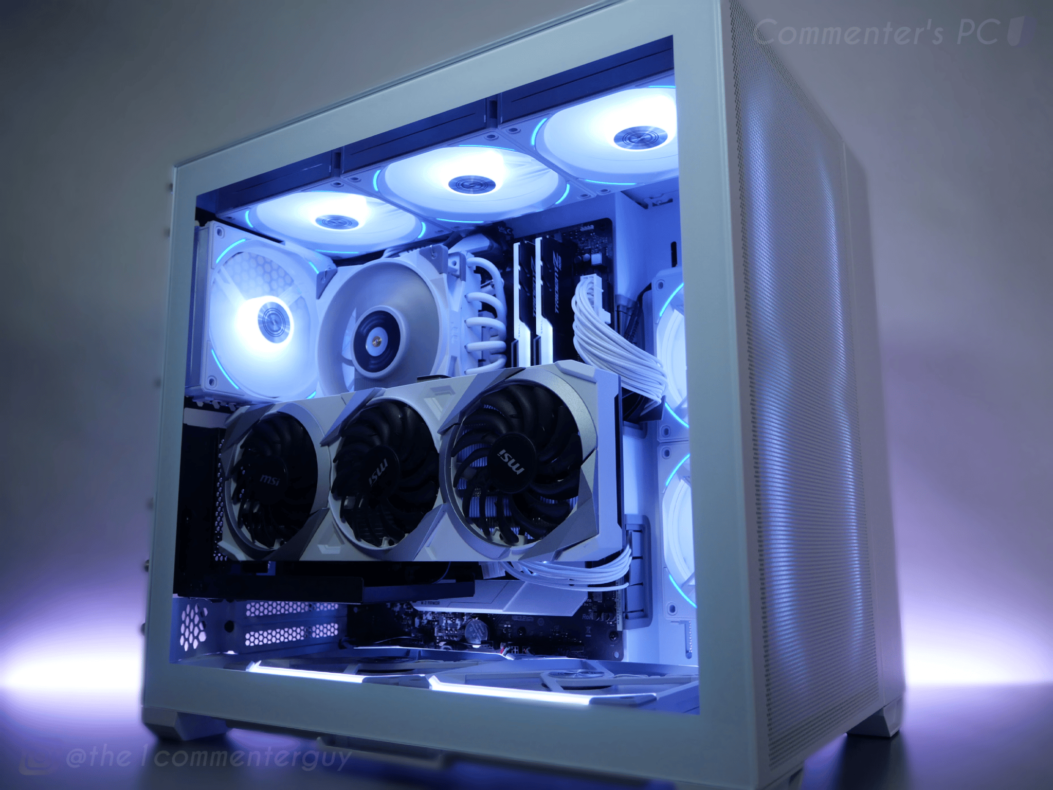 Oreo Blizzard | Ryzen 7 5800x, RTX 3060 ti, 32gb ram, 1tb nvme