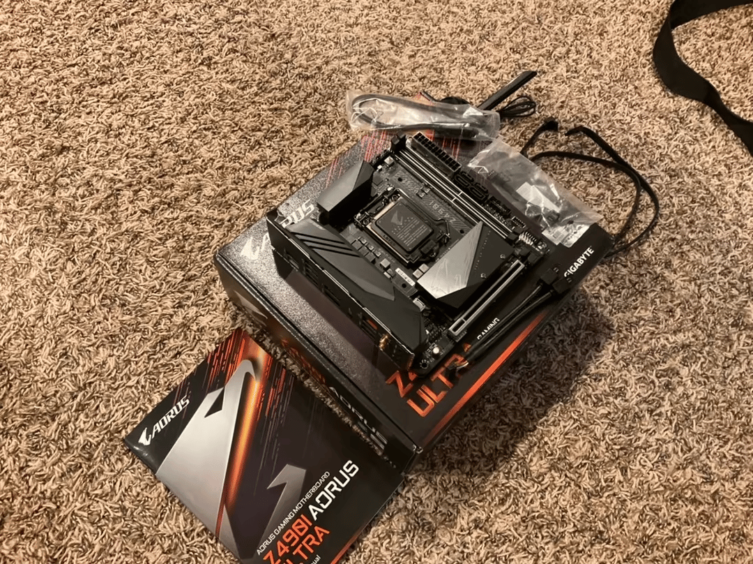 Gigabyte Z490I AORUS ULTRA Mini ITX LGA1200 Motherboard