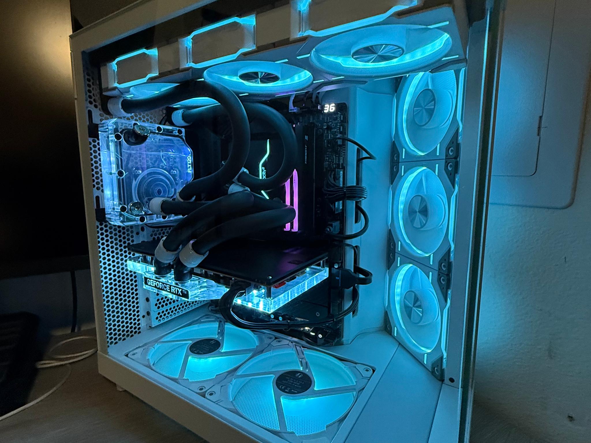Custom Water Cooled Pc Build