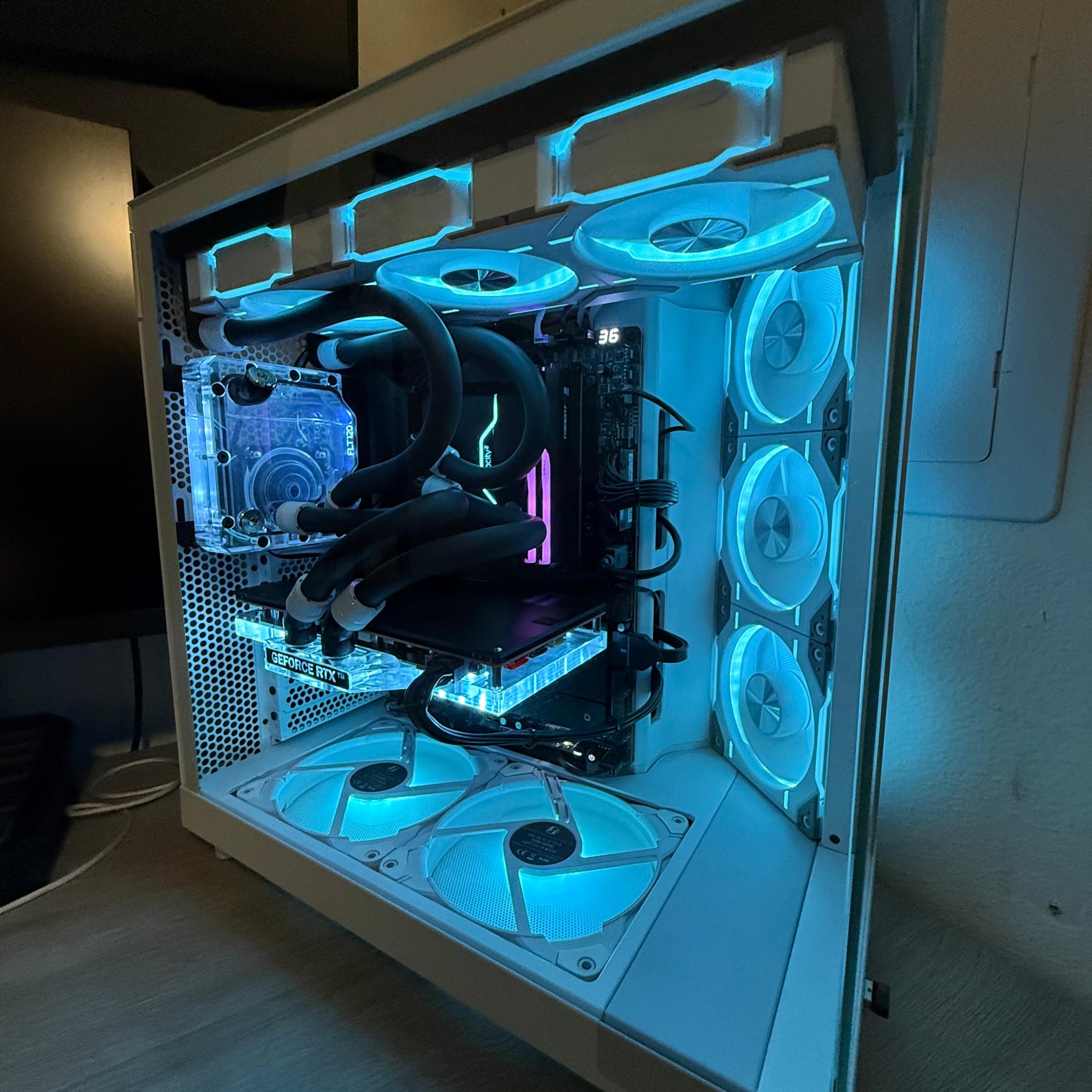 Custom Water Cooled Pc Build