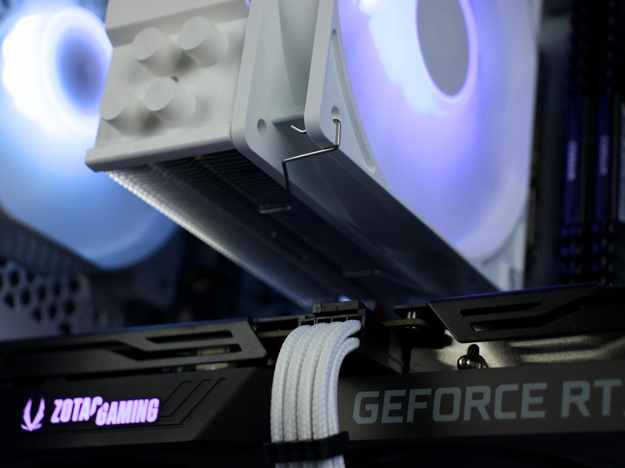🧊❄️🧊 White Gaming PC – RTX 3060 TI , Ryzen 5 3600, 16GB RAM, 500GB SSD - WiFi, BlueTooth 🧊❄️🧊