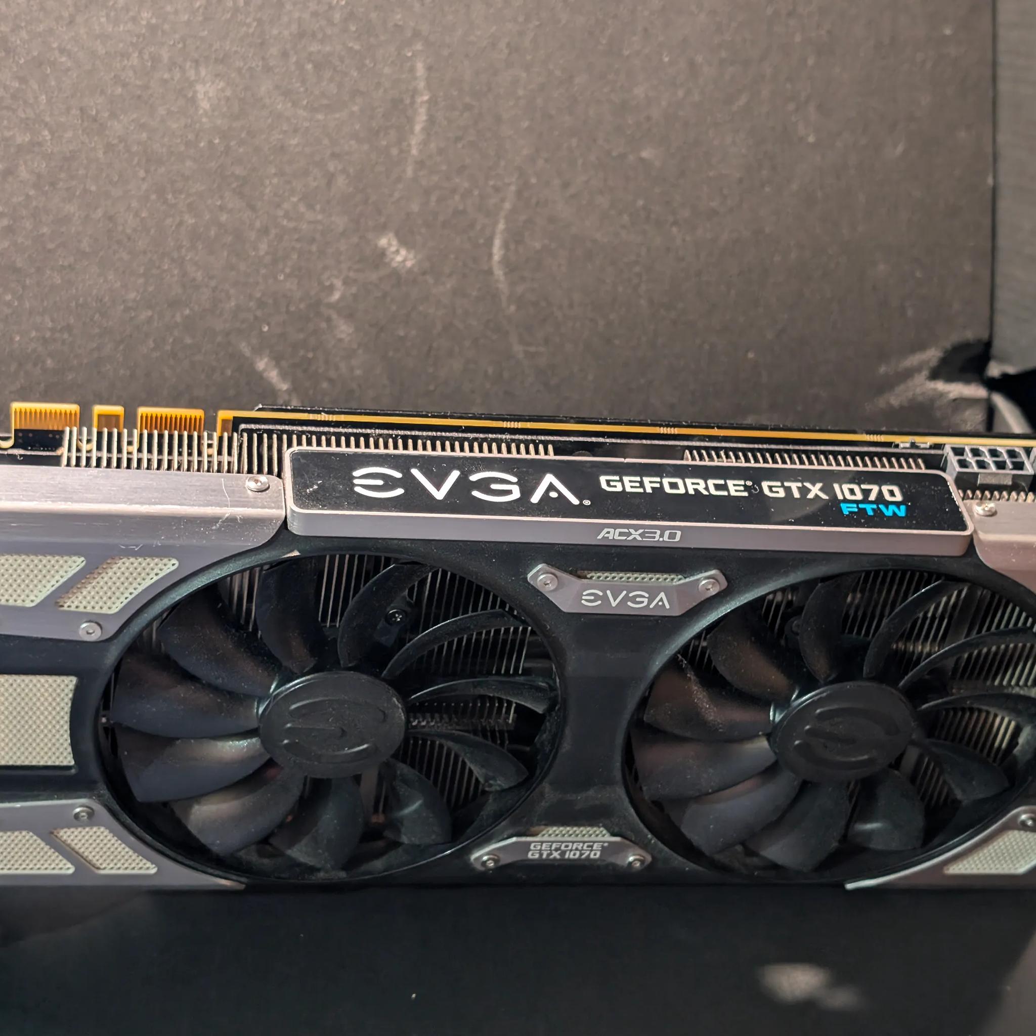 EVGA 1070 (FTW) Edition