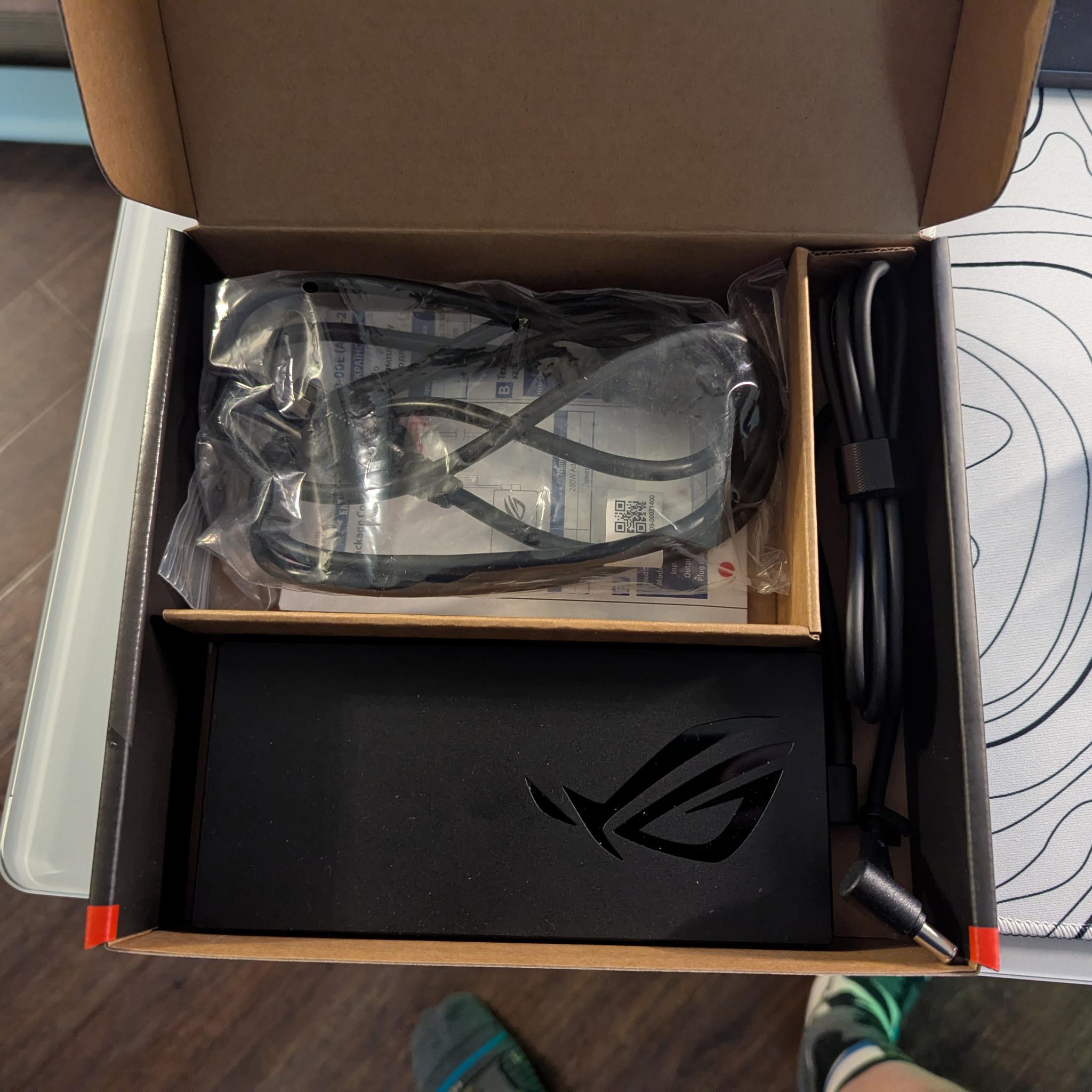 ROG 280W DC Adapter - ADP-280EB B (basically New)