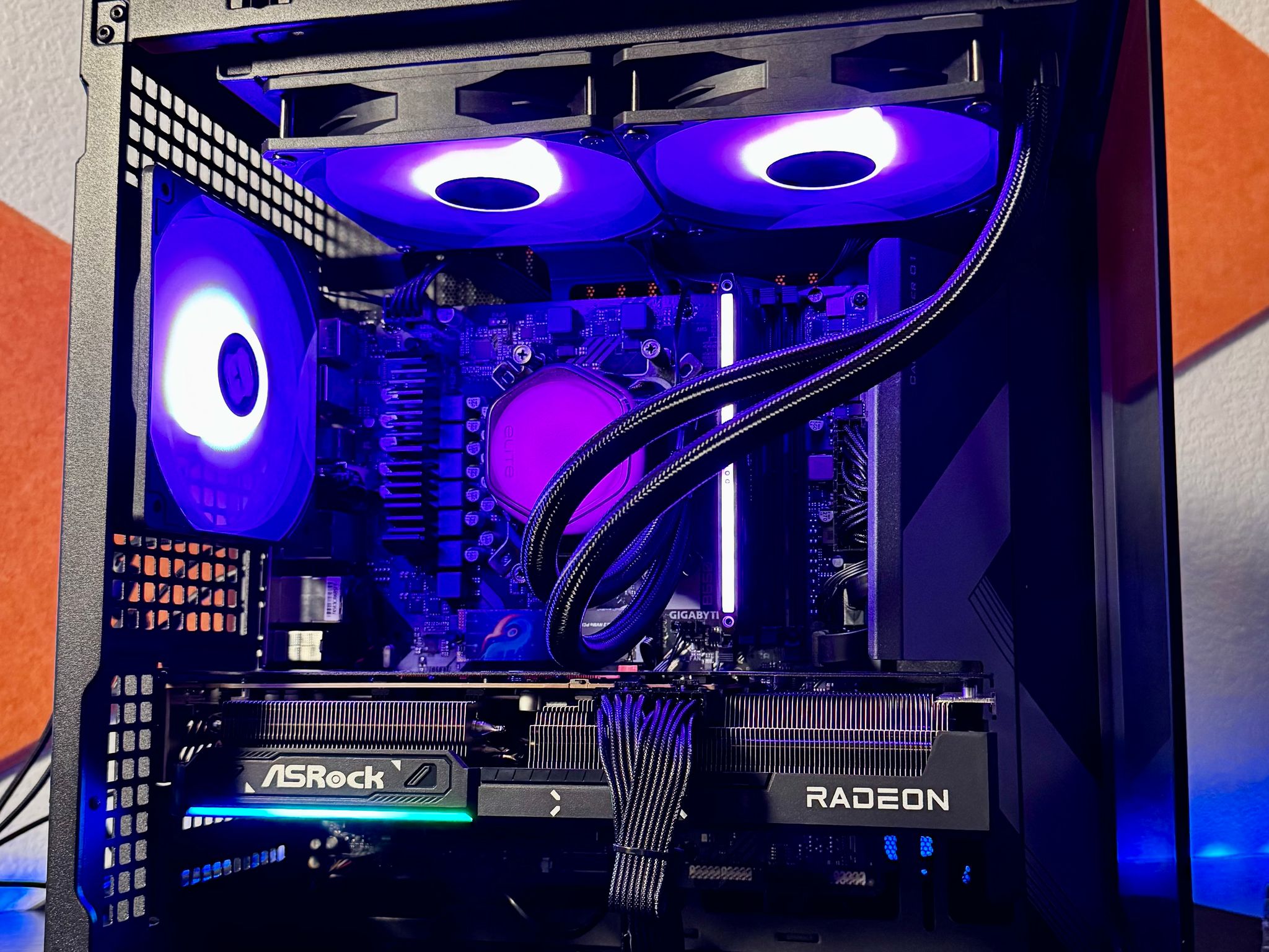 🔥 Ryzen 5 7600X + RX 9070 16GB Gaming PC 🚀 1440p ULTRA BEAST ❄️ 240mm Liquid Cooled ✨ Jonsbo D34